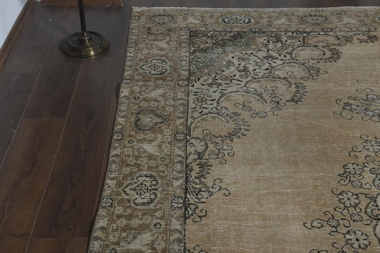 9'5x12'3 ft, ORANGE OVERSIZED RUG - 7