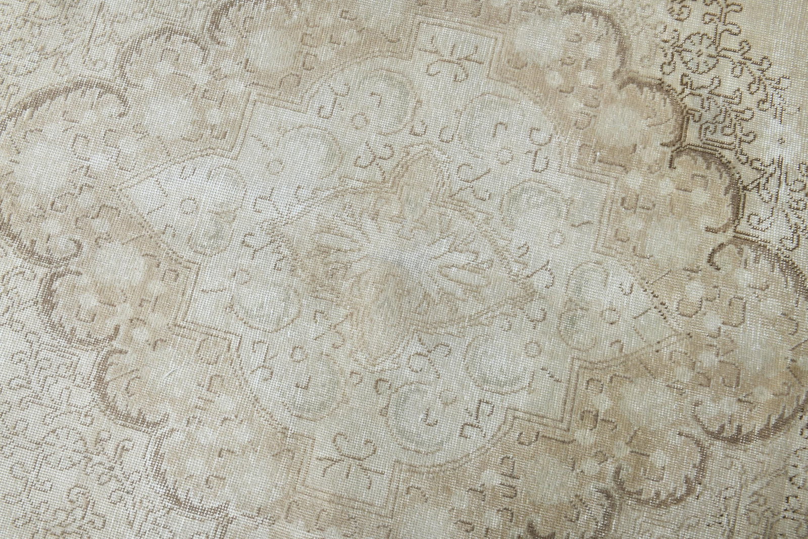 9.5x12.3 ft, OVERSIZED PERSIAN RUG, Beige Rug - 3