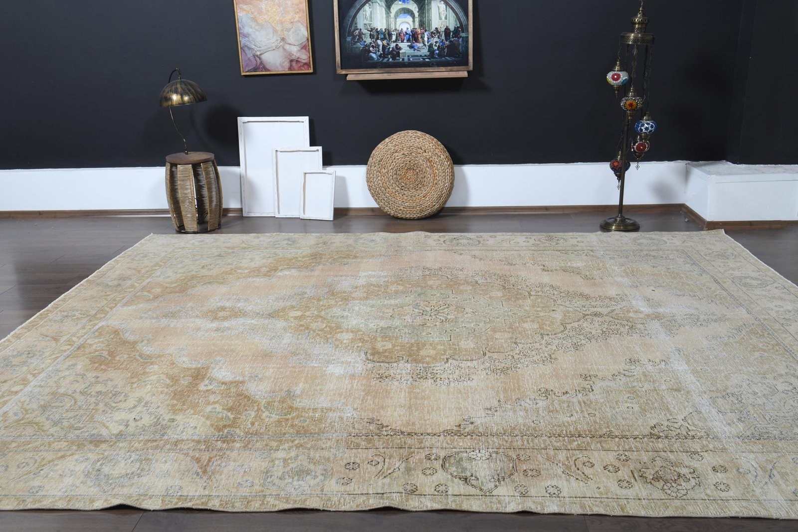 9'7x11'9 ft, PERSIAN RUG ORANGE - 9