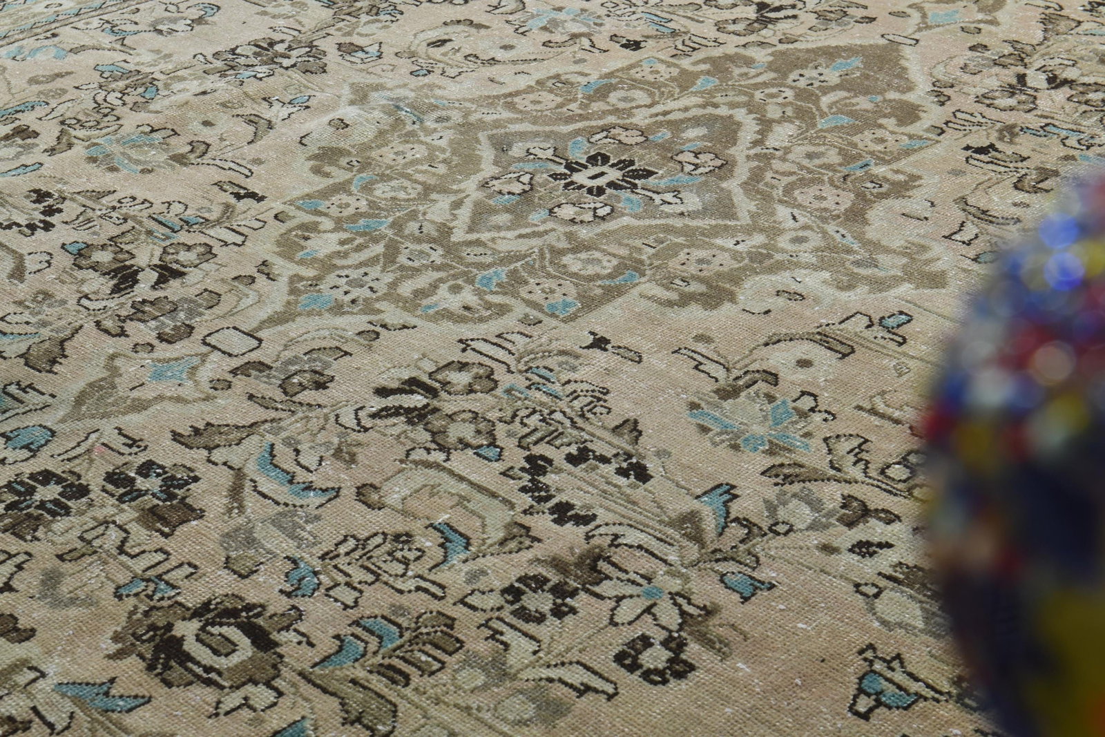 9.2x12.7 ft, PERSIAN MINIMALIST RUG - 6