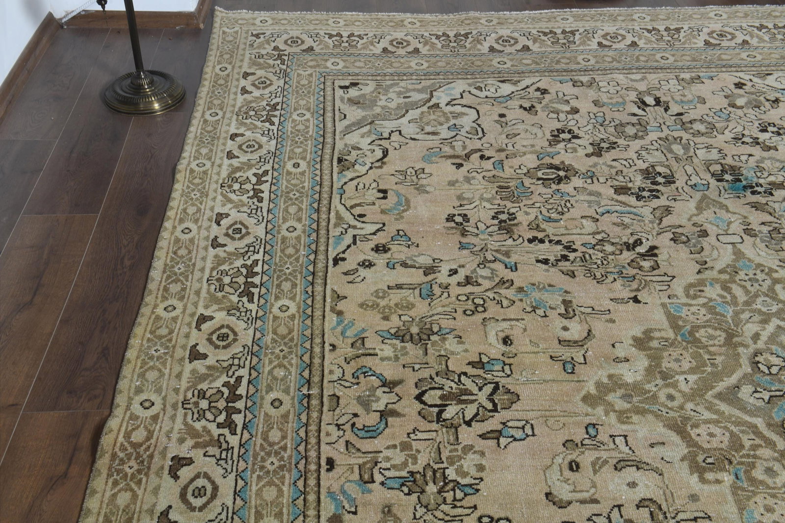 9.2x12.7 ft, PERSIAN MINIMALIST RUG - 7