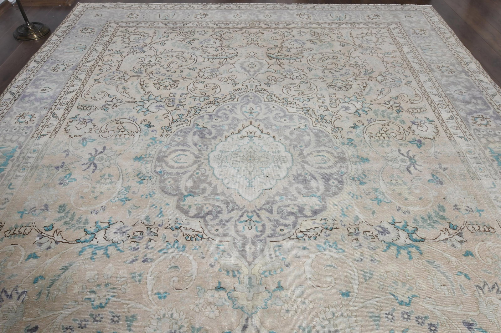 9.8x12.6 ft, NEUTRAL PERSIAN RUG - 2