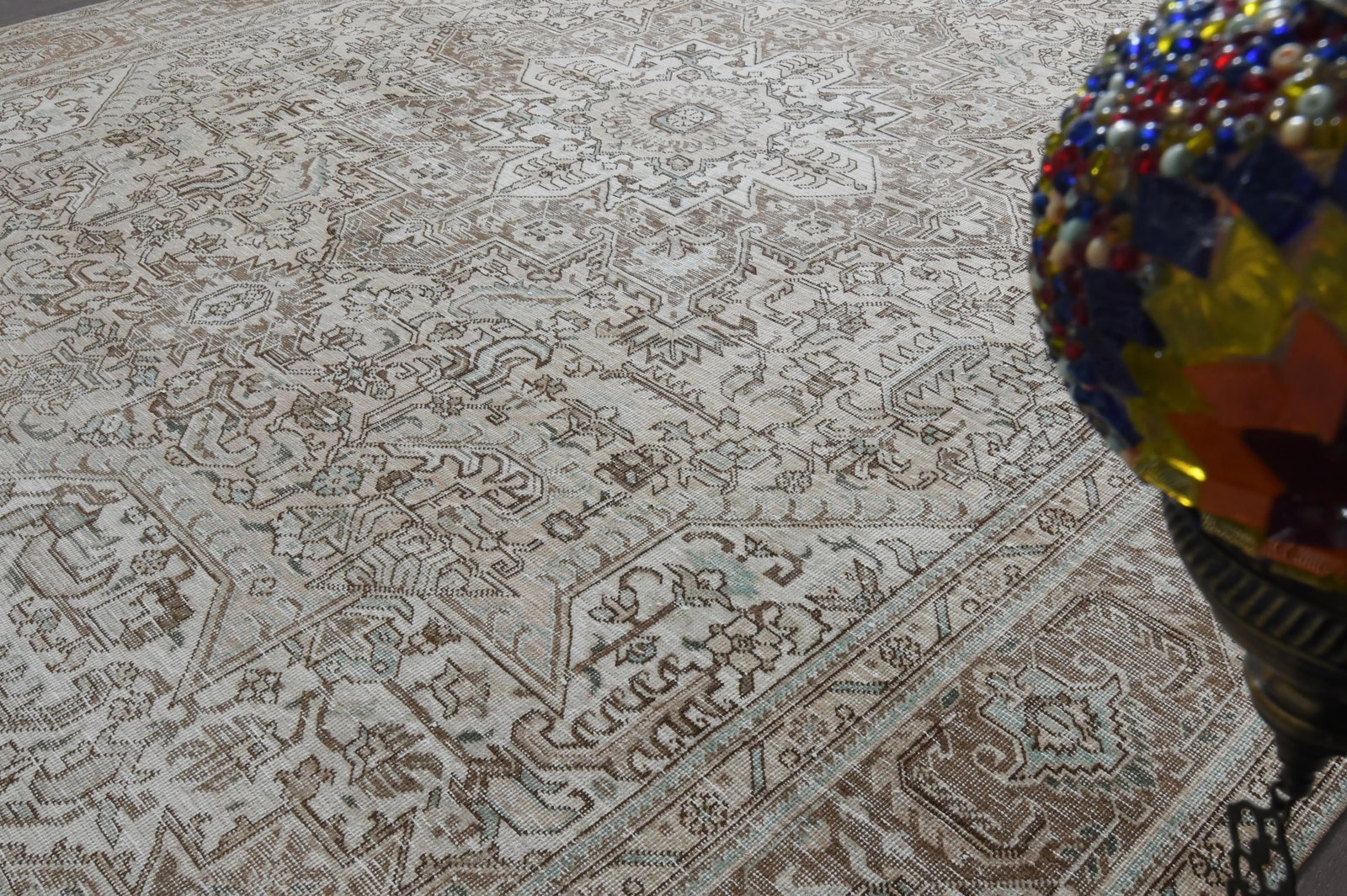 9.2x12.1 ft, LUXURY VINTAGE RUG - 8
