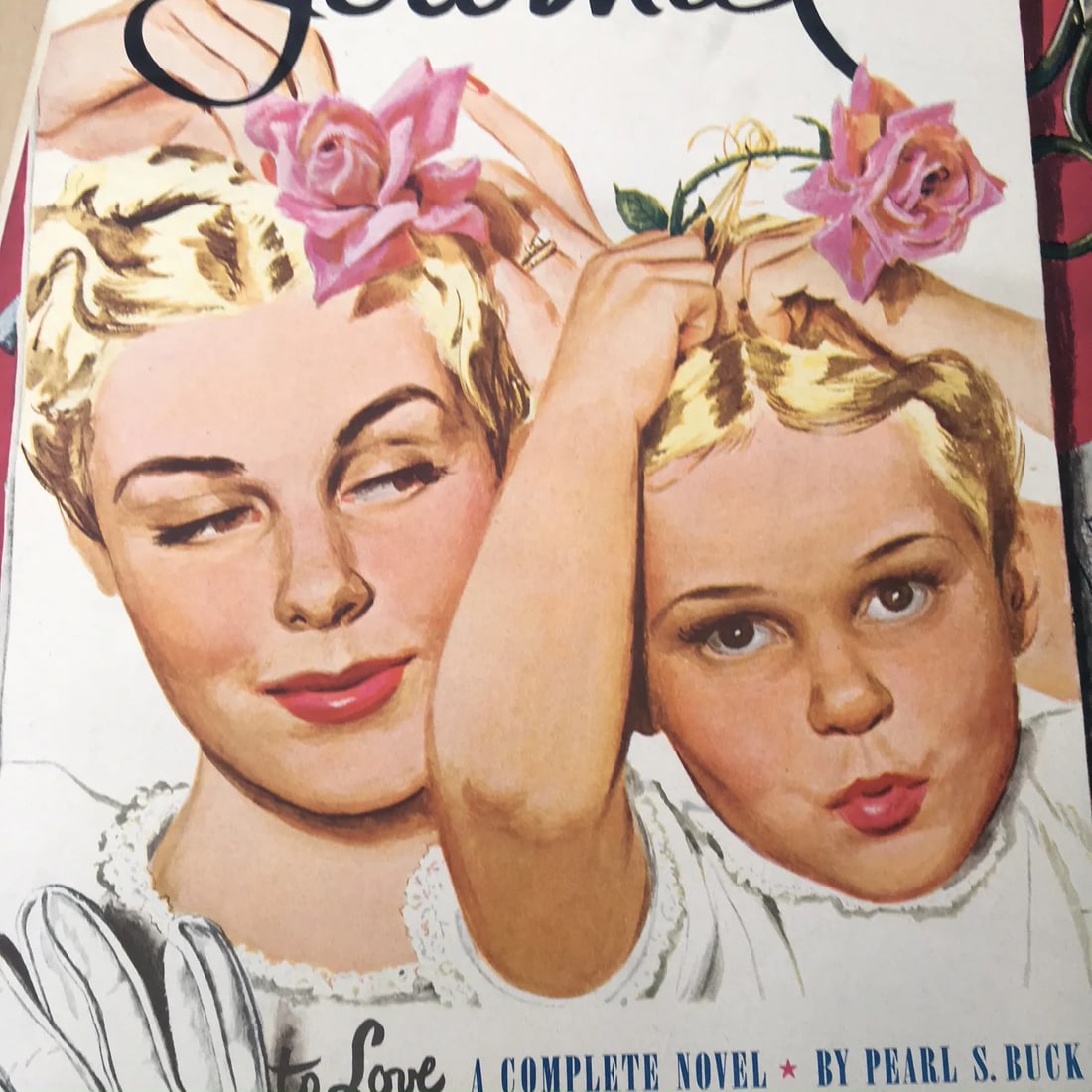 Vintage 1940's Ladies Home Journal Newsstand Poster - 3