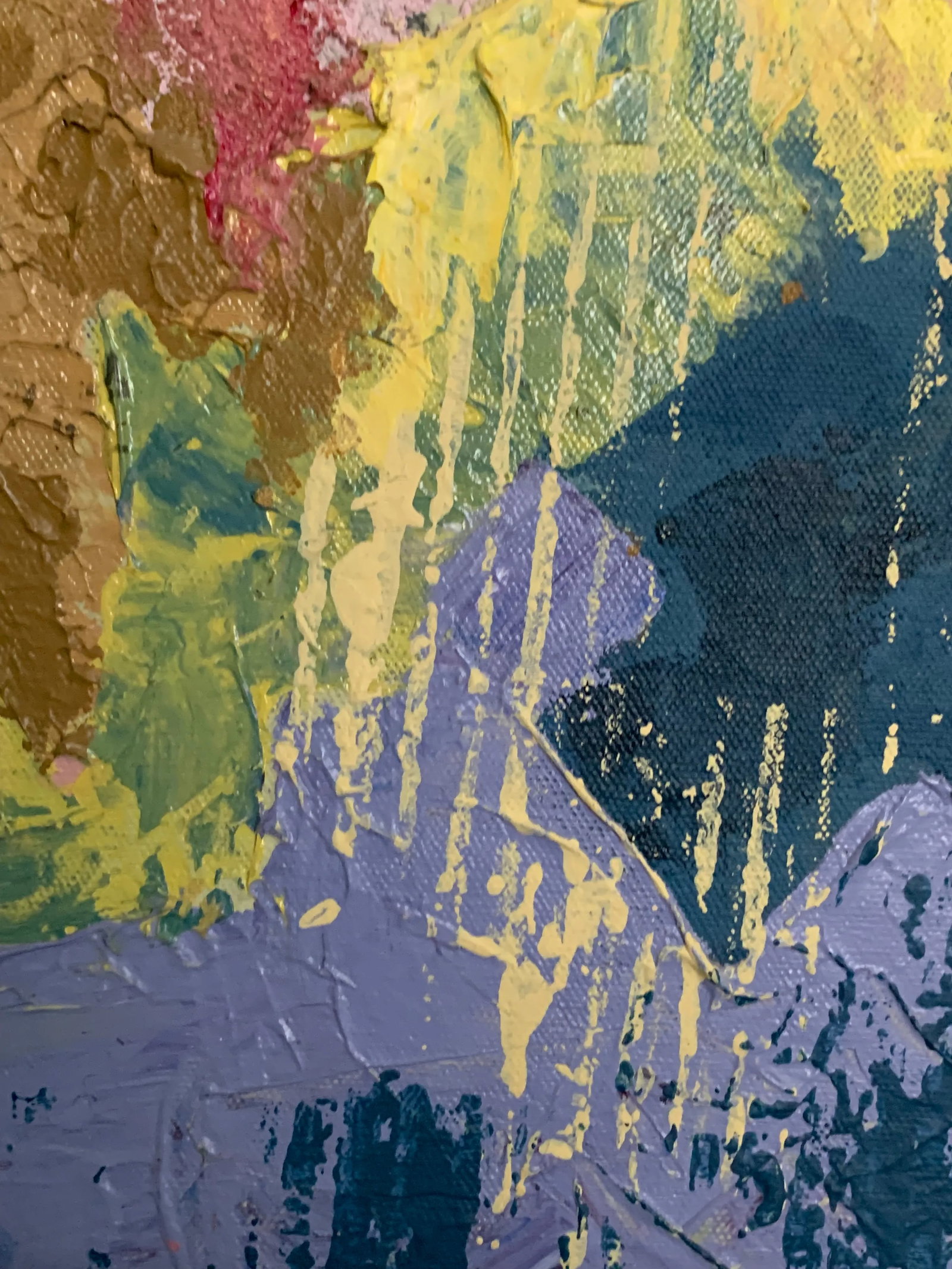 Vintage 1960's Painting - Abstract - 7