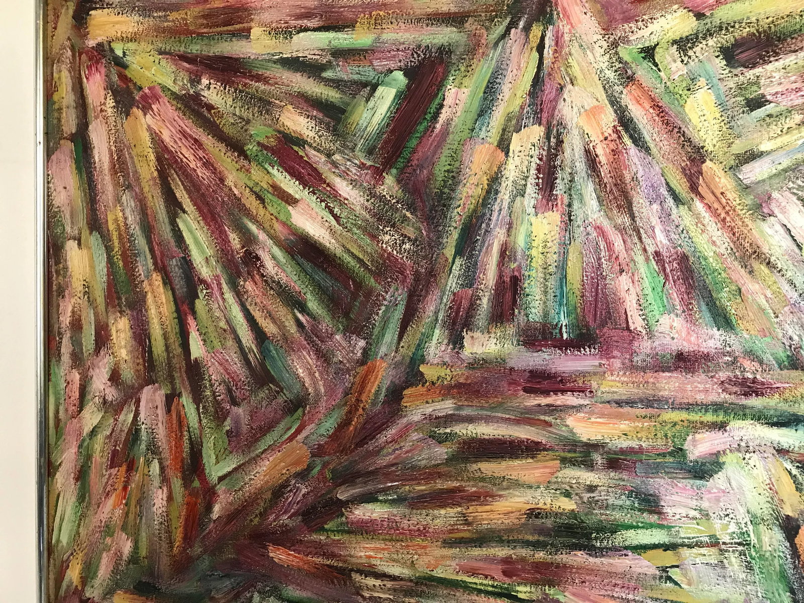 Internal Peace Original Abstract Oil Painting by Monique Nichols - 7