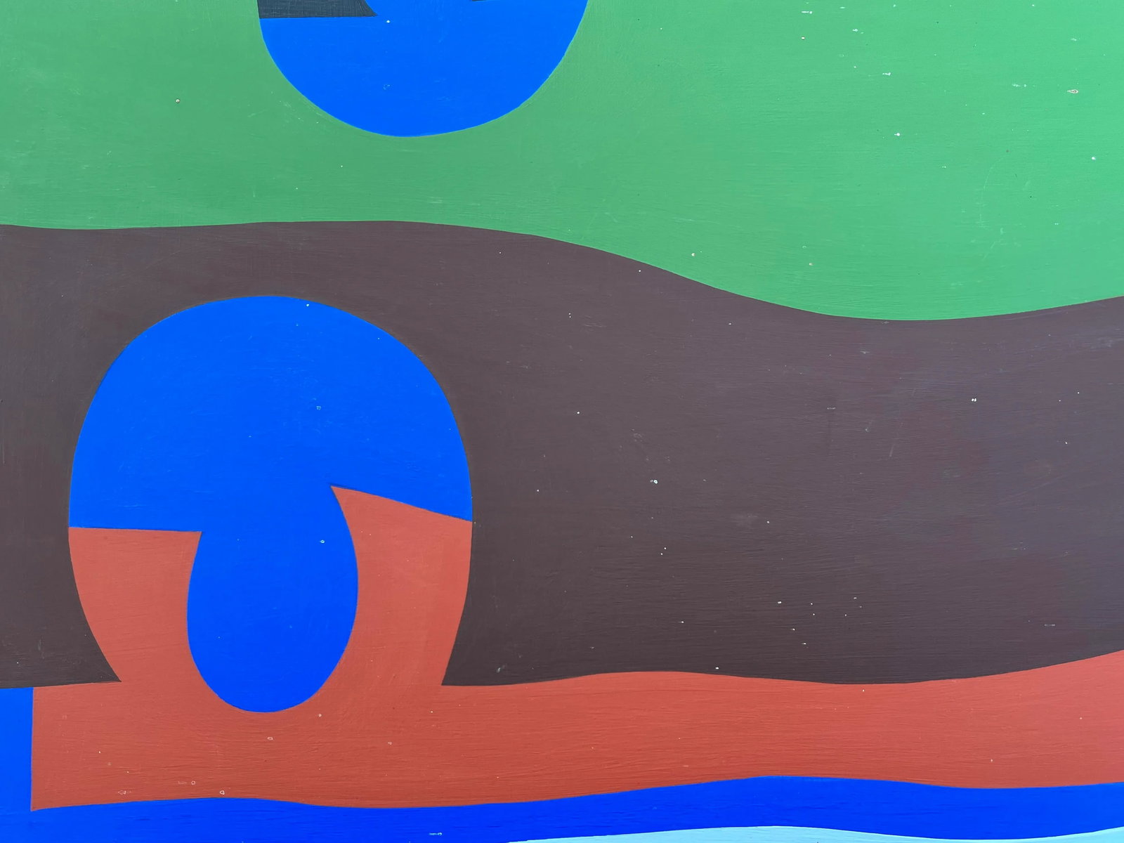 Mid 20th Century Abstract Painting by Achillo 'Achi' Sullo - 4