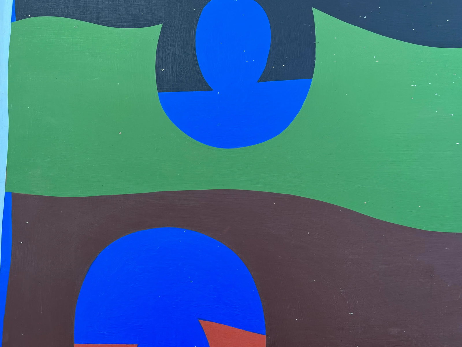 Mid 20th Century Abstract Painting by Achillo 'Achi' Sullo - 7