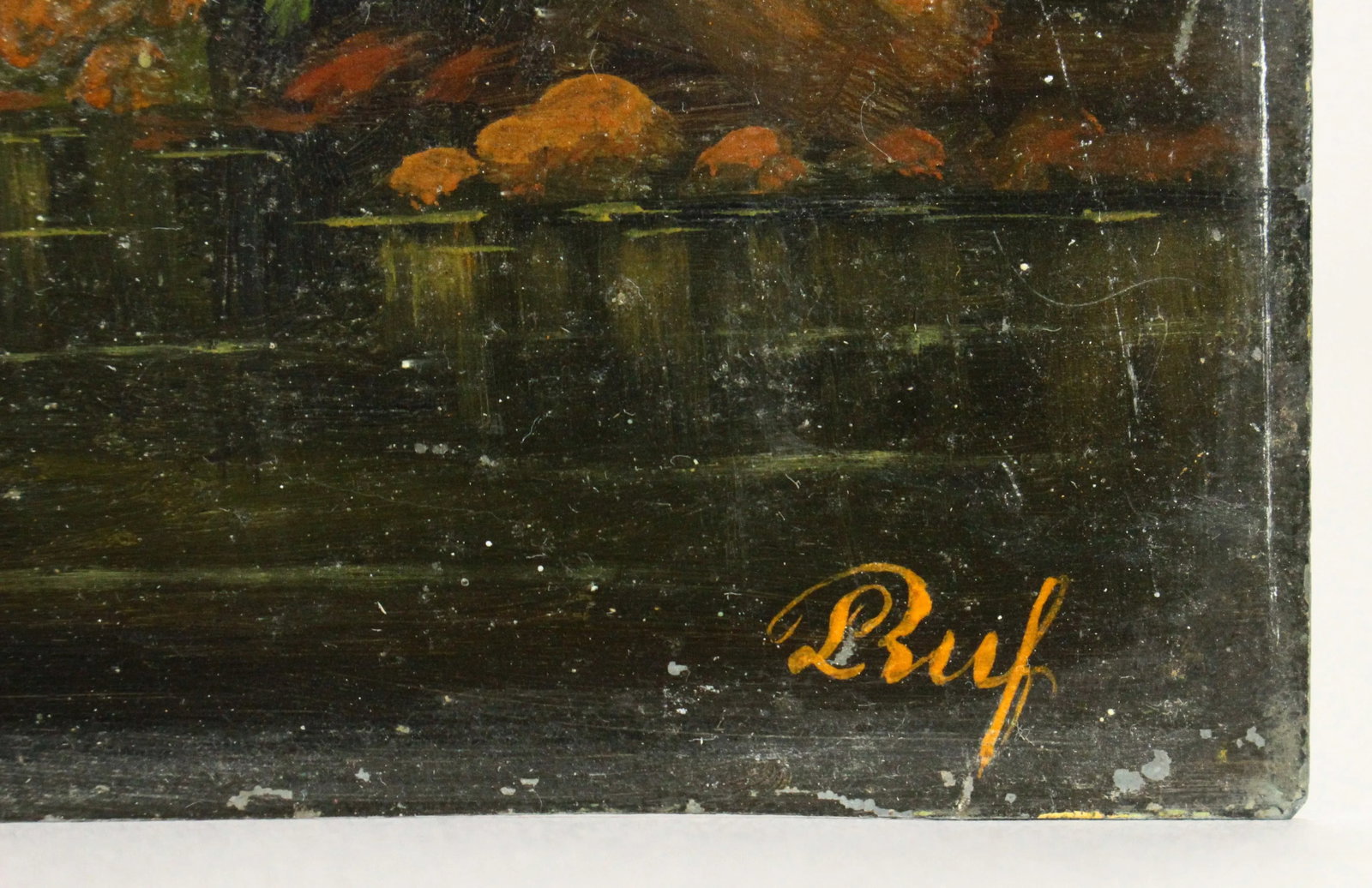 19th Cen. German School Pair Oil on Tin Tyrolean Landscapes, Signed & Dated 1887 - 10
