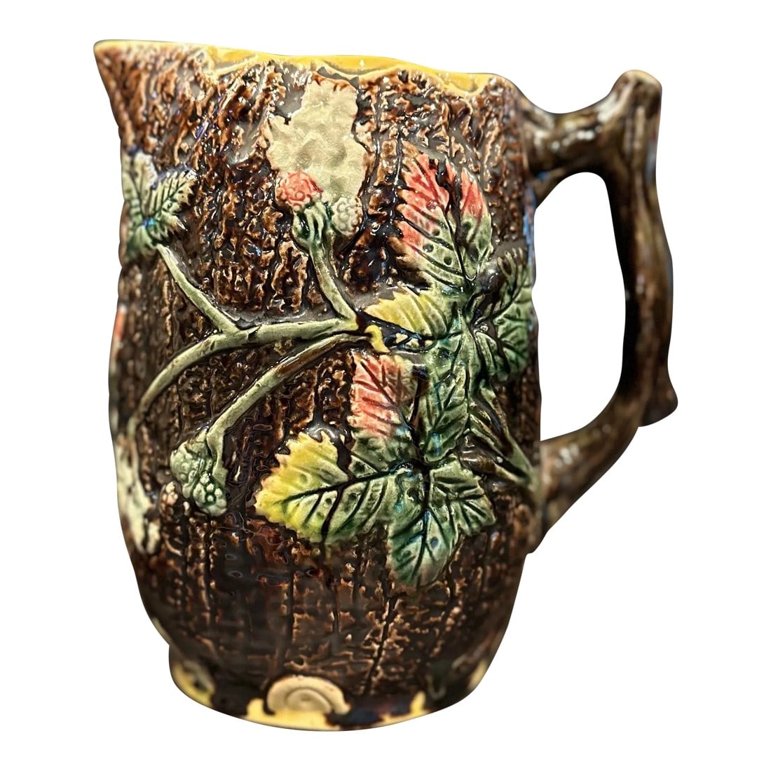 Mid 19th Century Minton Majolica Ware Pitcher (1 of 7)