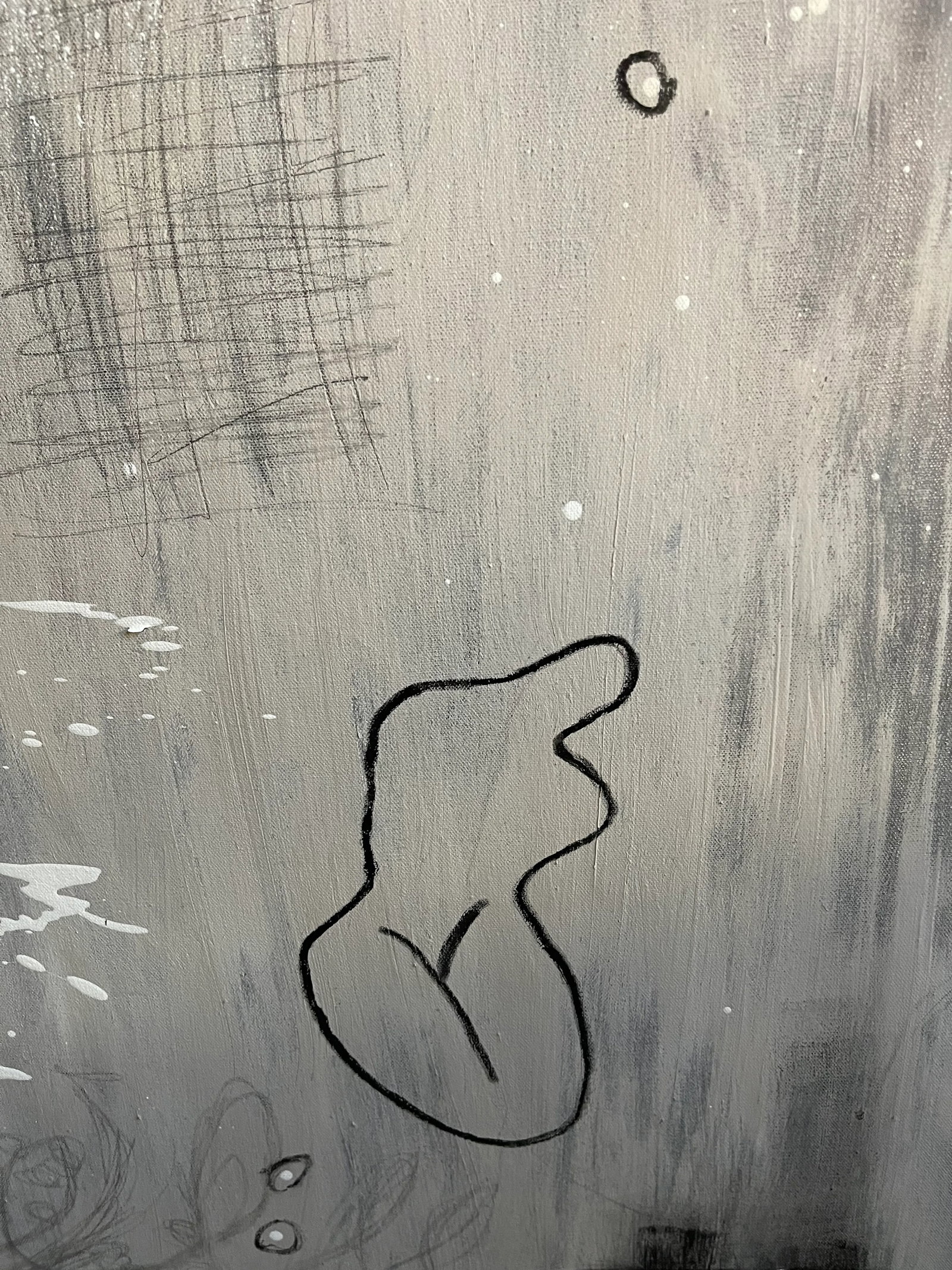 Modern Art Abstract on Canvas - 2