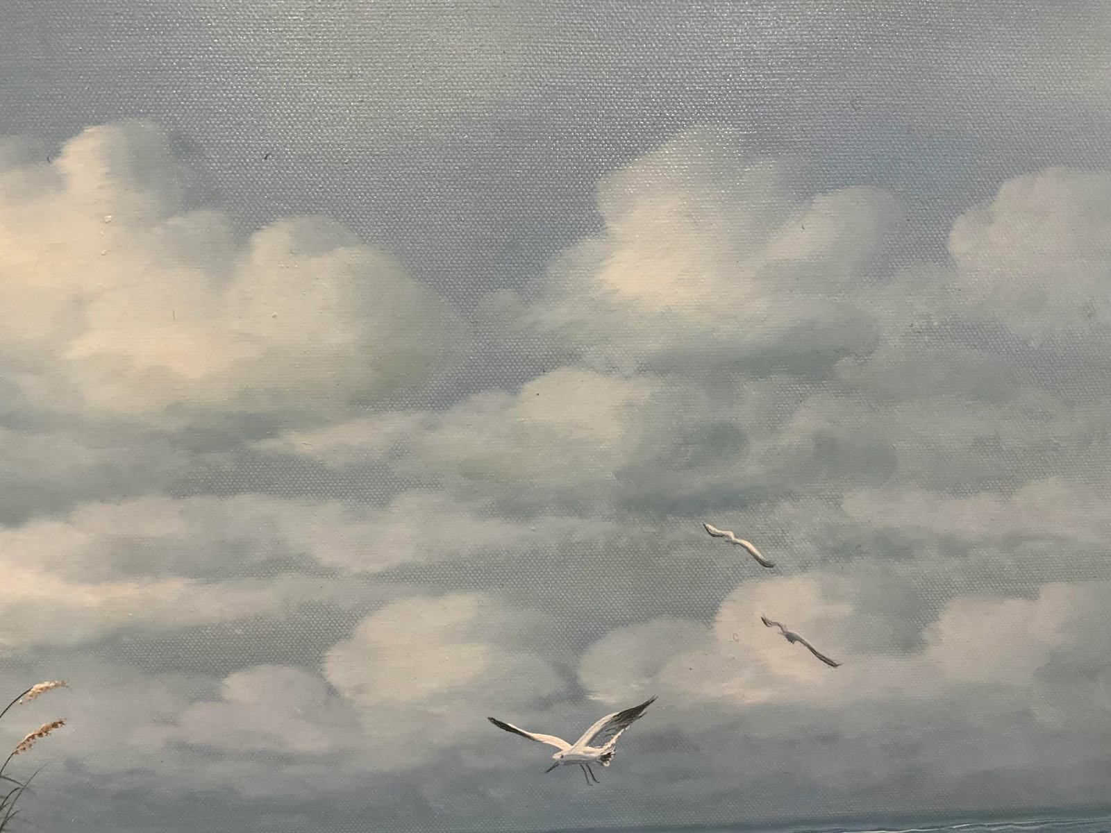 Antonio Tano Seascape Oil Painting Framed - 9