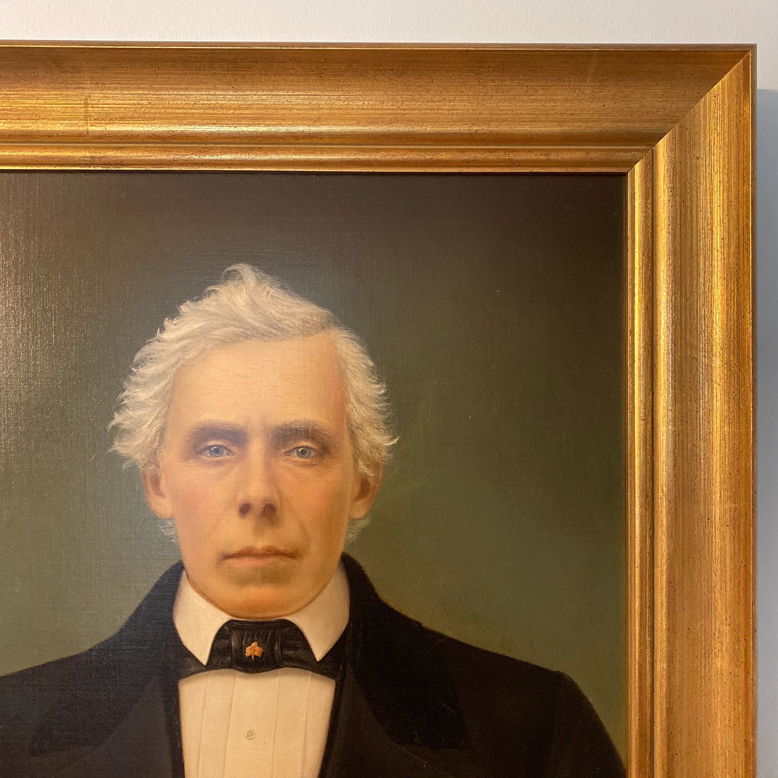 Late 19th Century Victorian Male Portrait Painting, Framed - 10