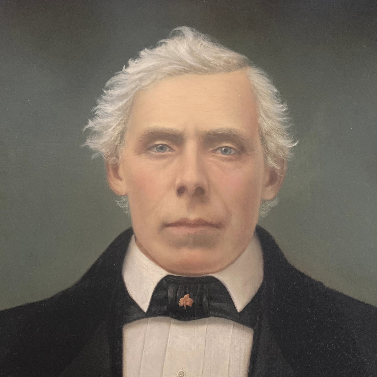 Late 19th Century Victorian Male Portrait Painting, Framed - 2