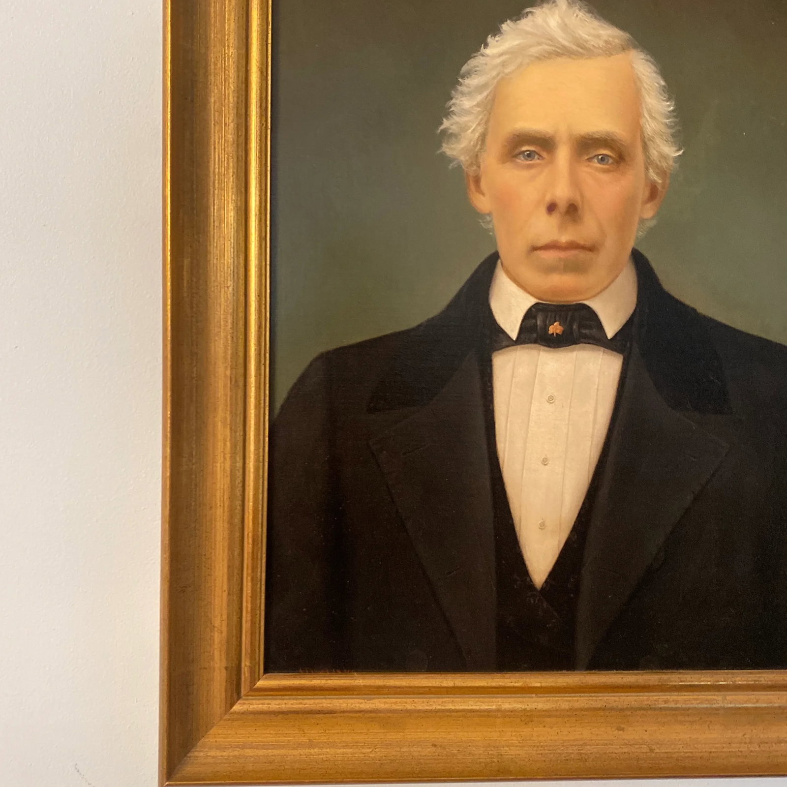 Late 19th Century Victorian Male Portrait Painting, Framed - 8