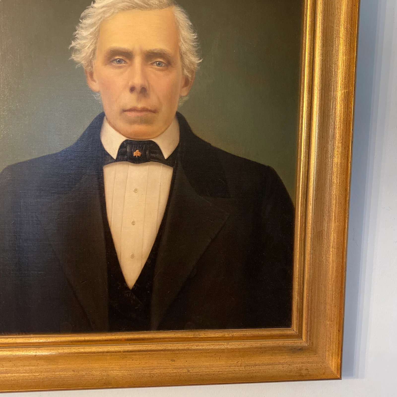 Late 19th Century Victorian Male Portrait Painting, Framed - 9
