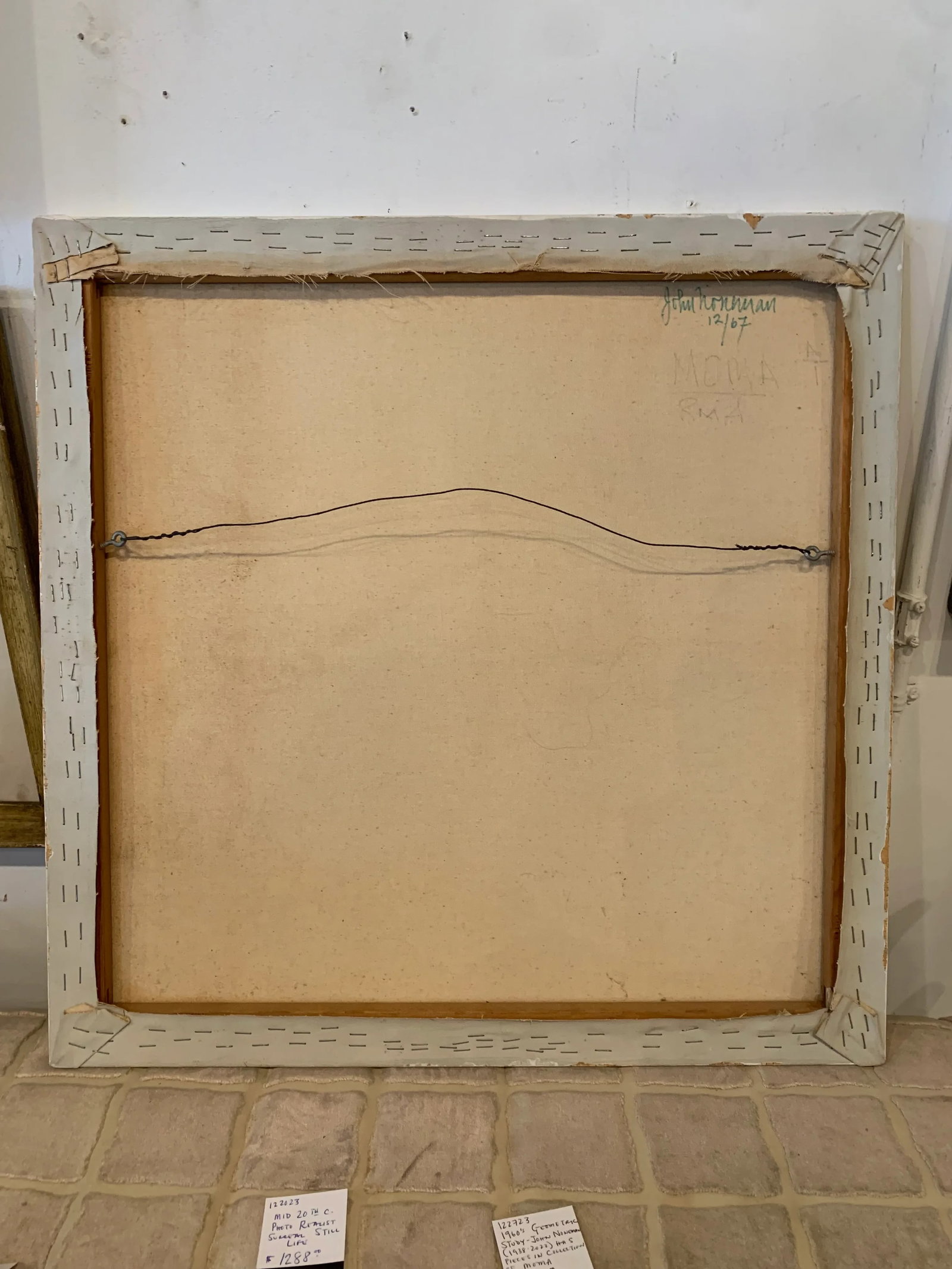 1960's Geometric Study John Noneman 1938-2022 - 10