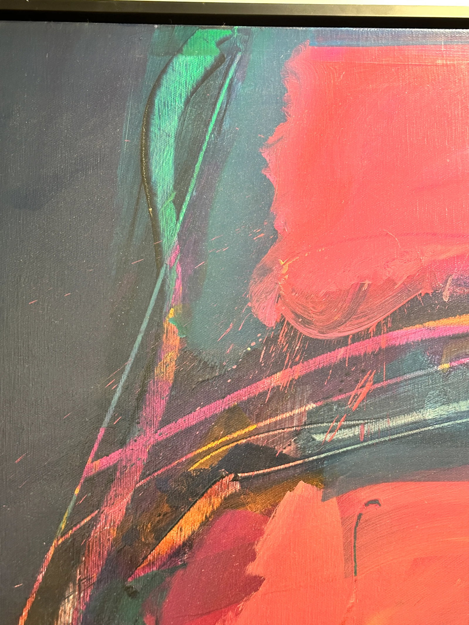 James Byrd Mid 20th C Large Abstract Painting - 3
