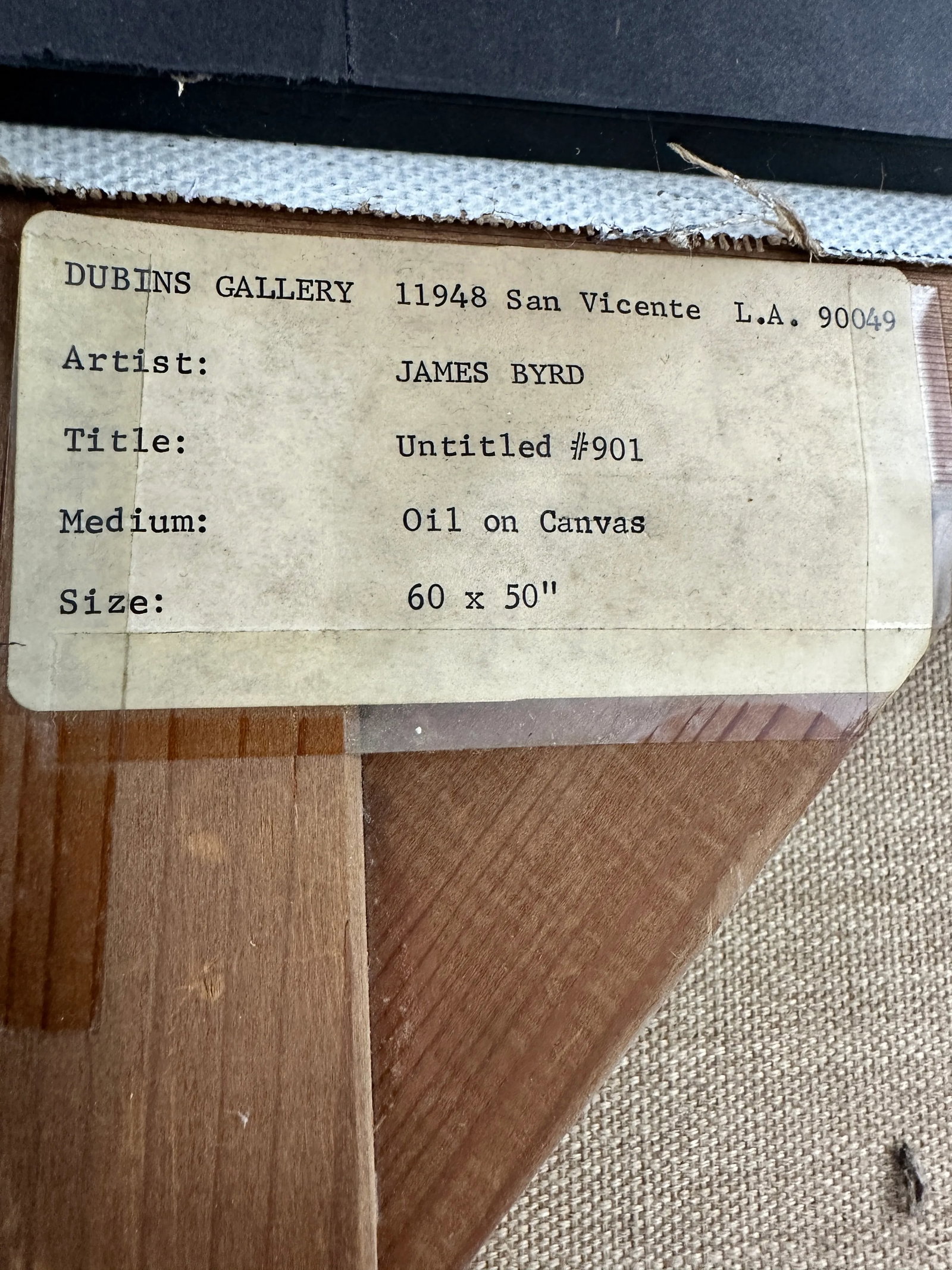 James Byrd Mid 20th C Large Abstract Painting - 6