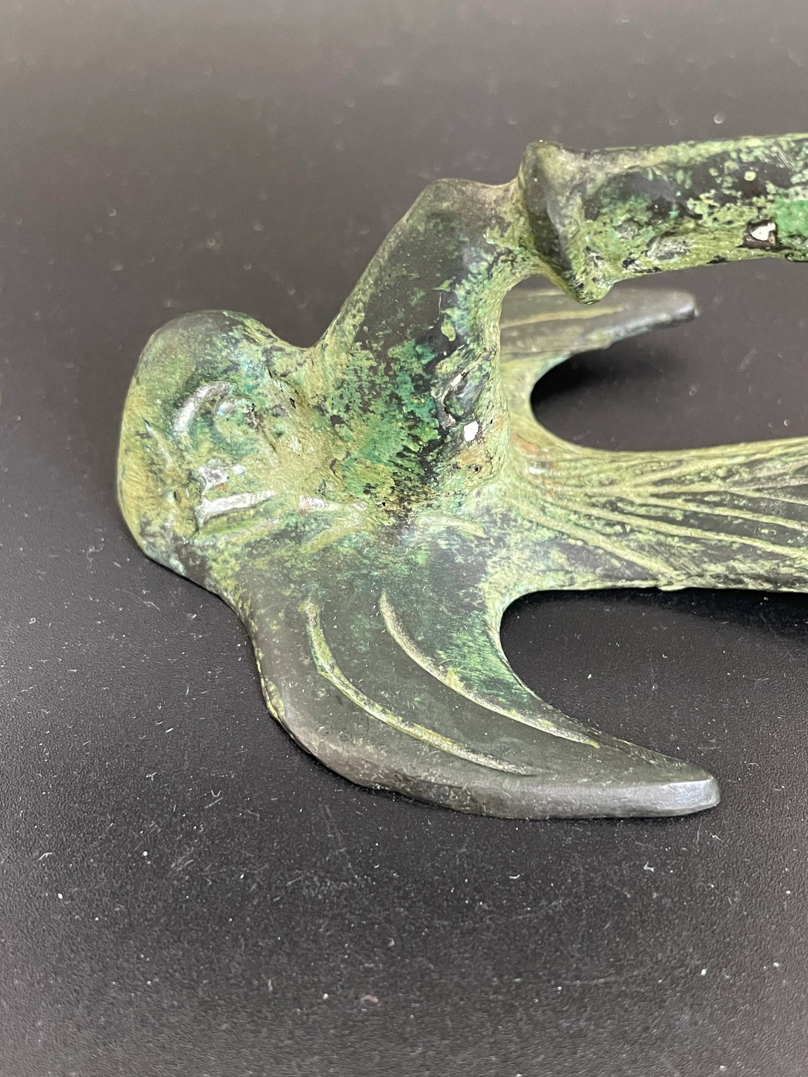 Replica of the 2nd Century Chinese Flying Horse on Swallow Bronze Sculpture - 11