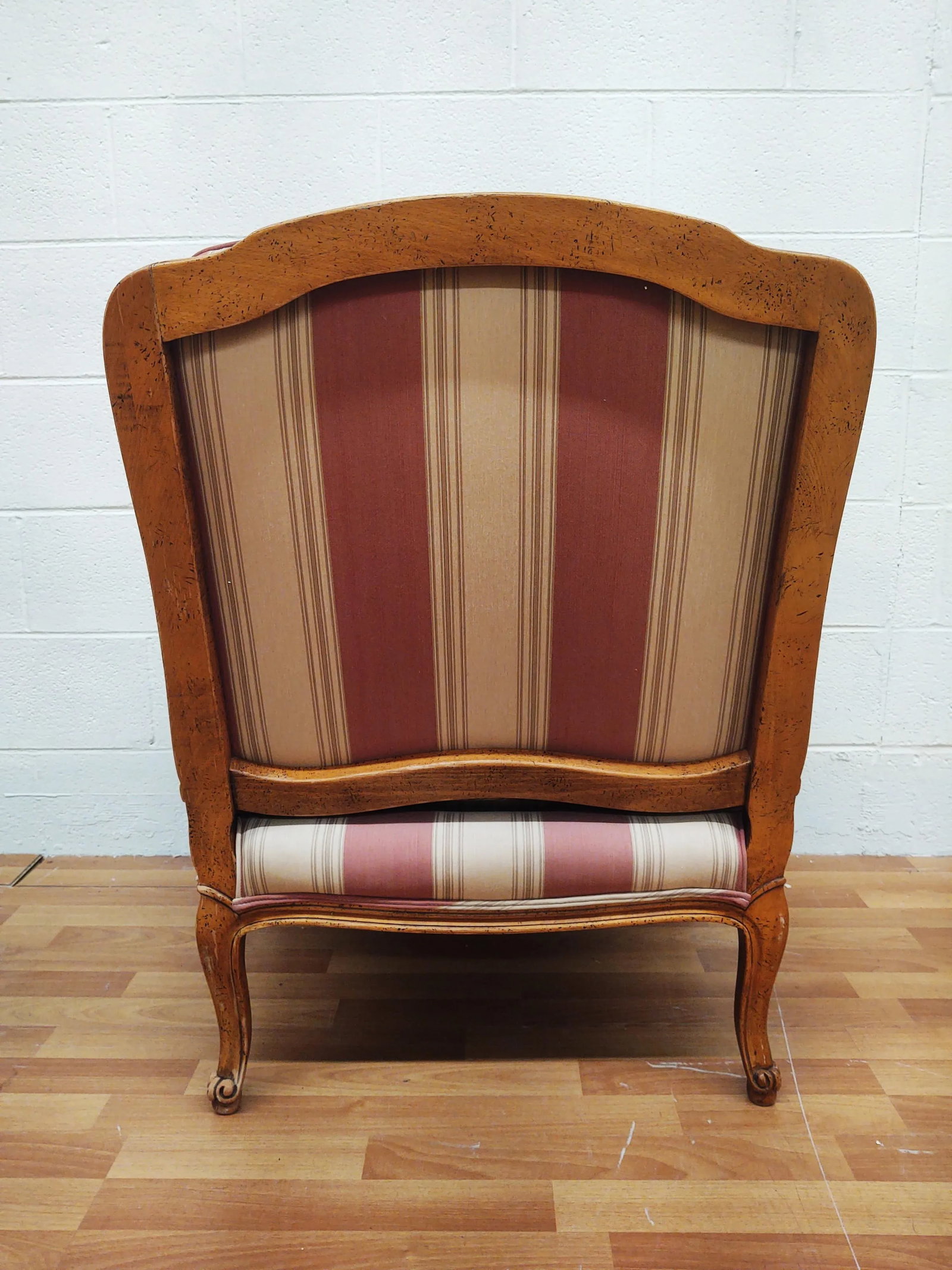 1980s Baker Furniture French Provincial Louis XV Chairs-A Pair - 4