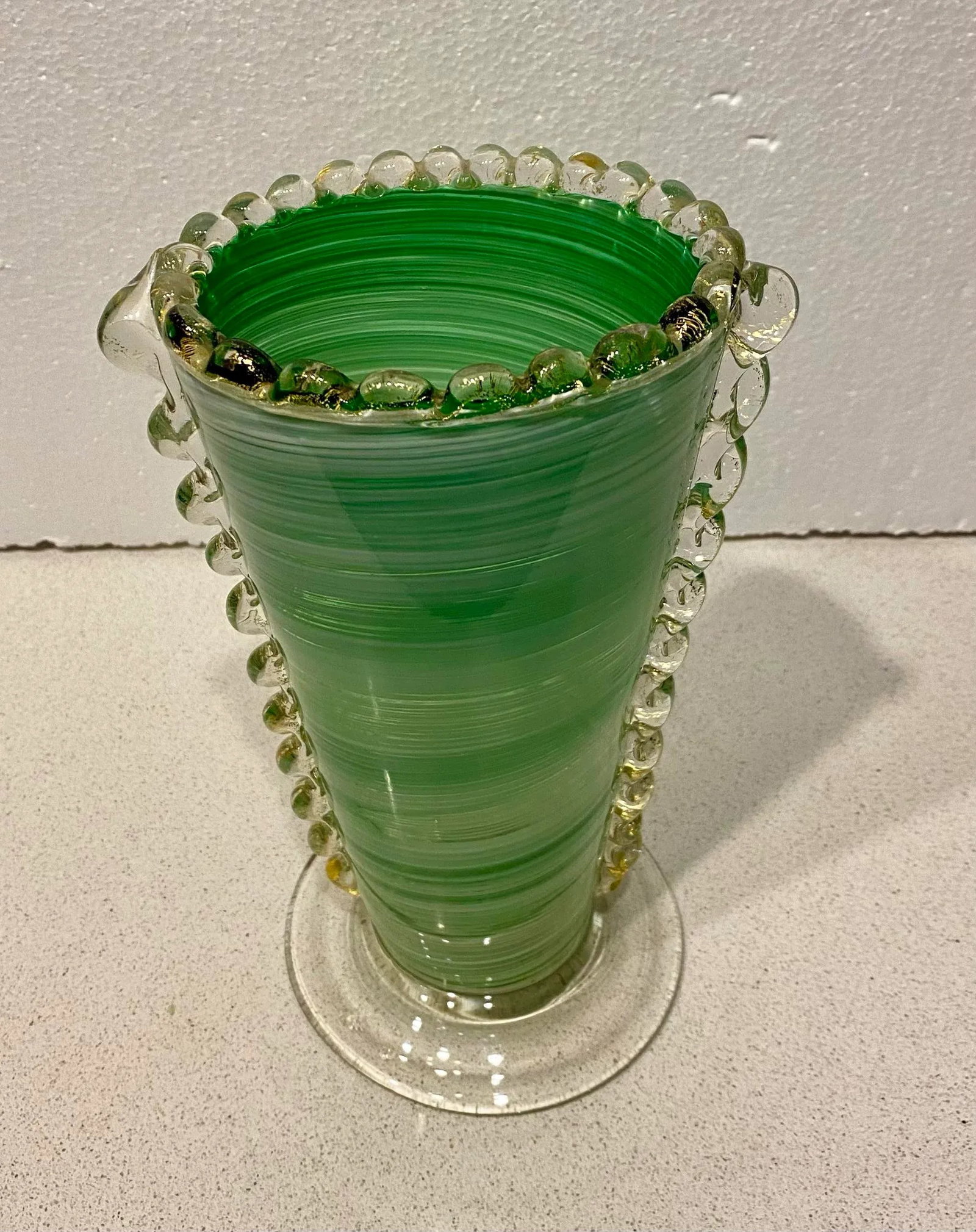 Mid- Century Modern Barovier and Toso Venetian Murano Vase - 2