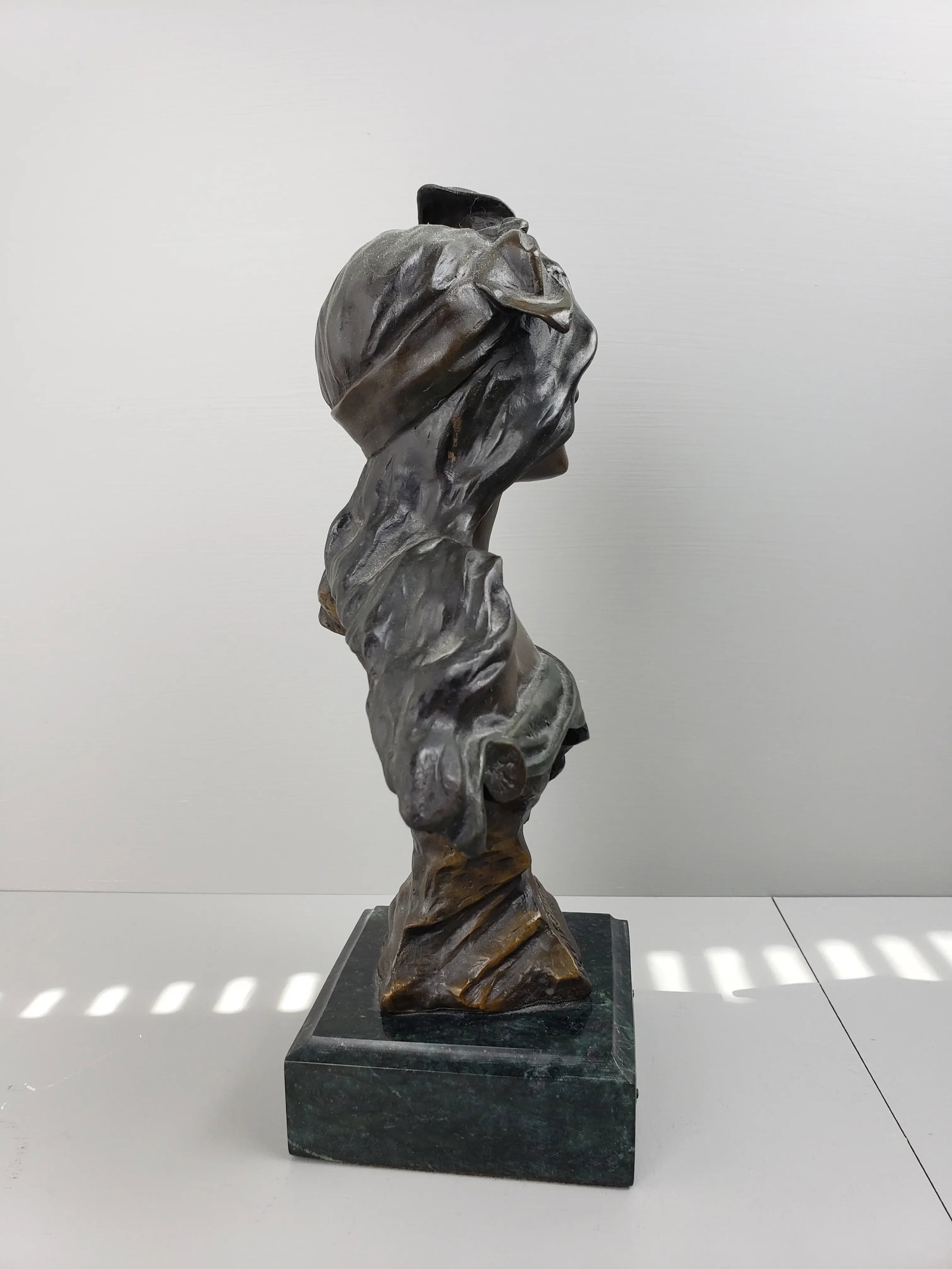Emmanuel Villanis Bohemienne Bronze Sculpture - 6