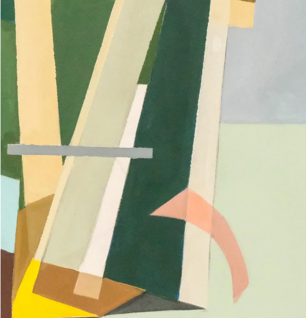 Abstract Mid-Century Modern Original Painting - 2