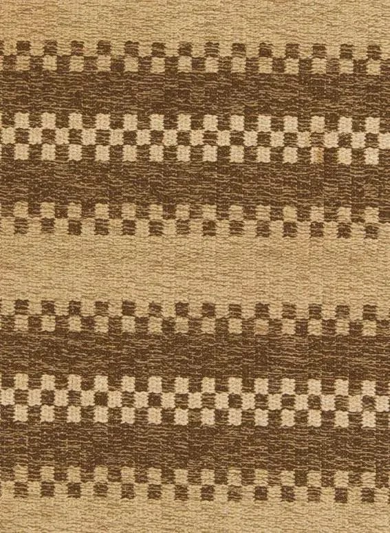 Vintage Mid-Century Swedish Flat Weave Rug - 4"² × 6"²7"³ - 4