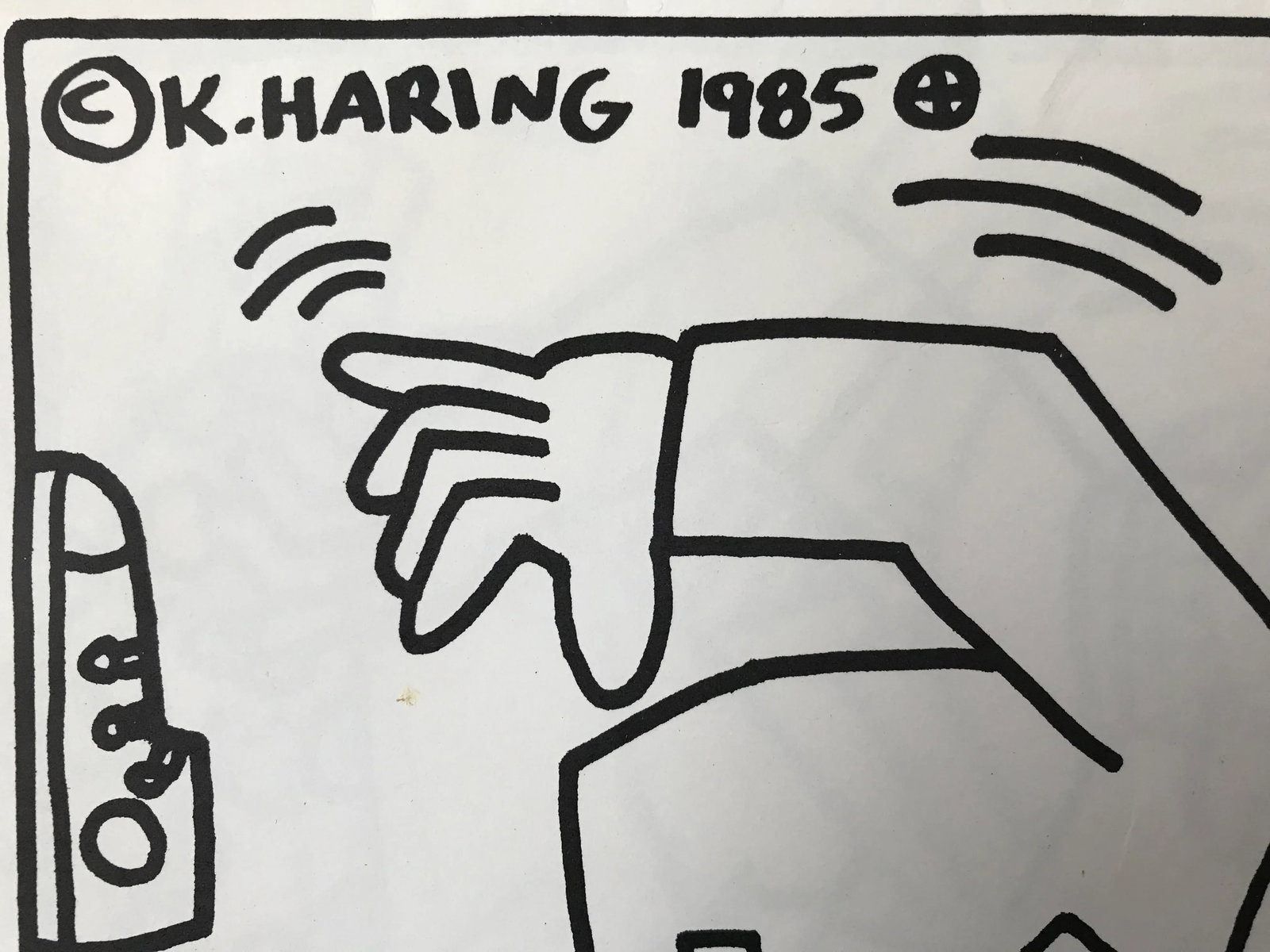 1985 Vintage Keith Haring Coloring Book - 7
