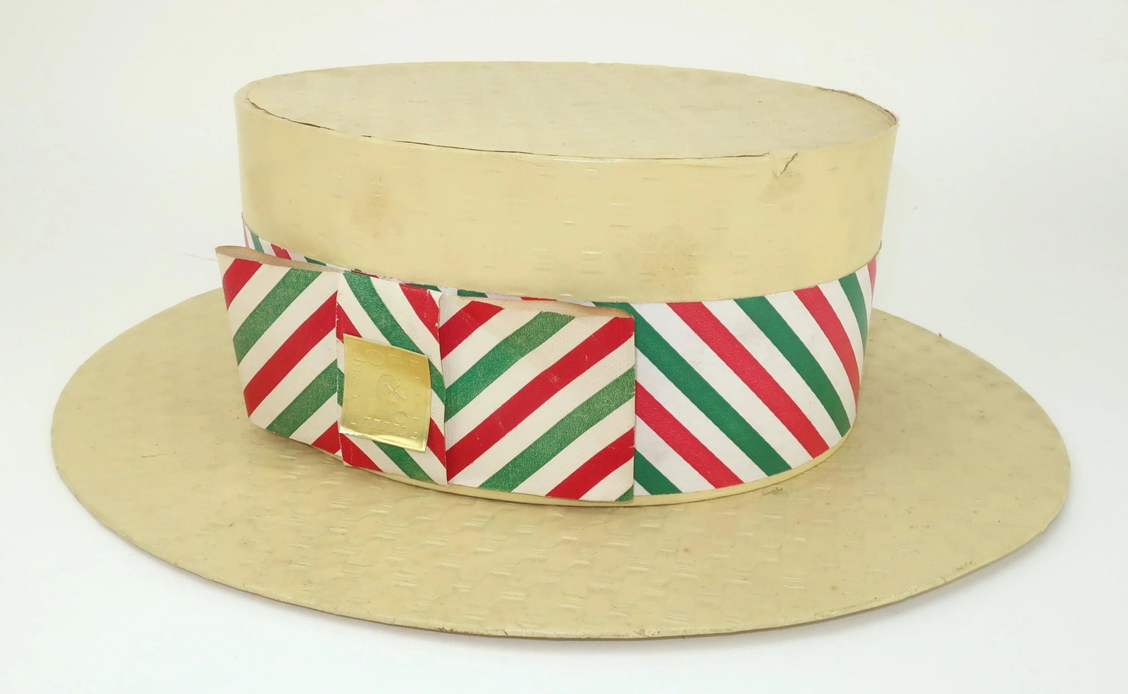 Novelty Loft Hat Box Candy Container, 1940's - 2