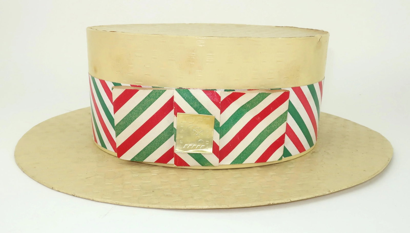 Novelty Loft Hat Box Candy Container, 1940's - 3