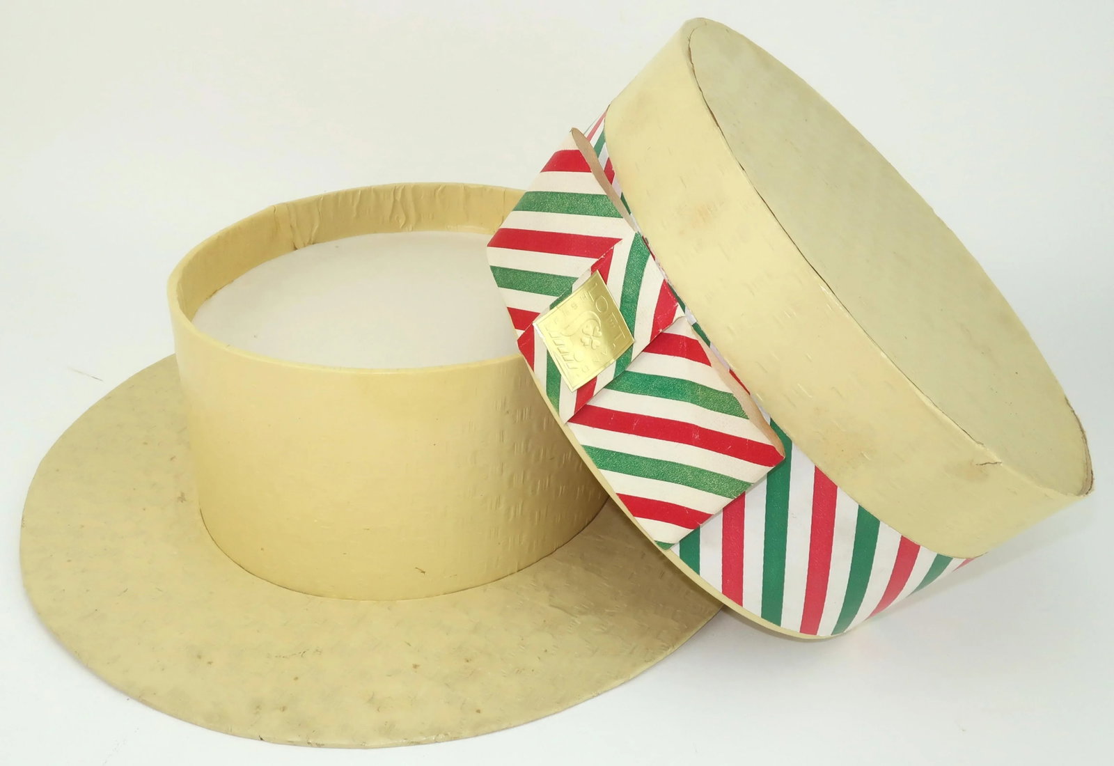 Novelty Loft Hat Box Candy Container, 1940's - 8