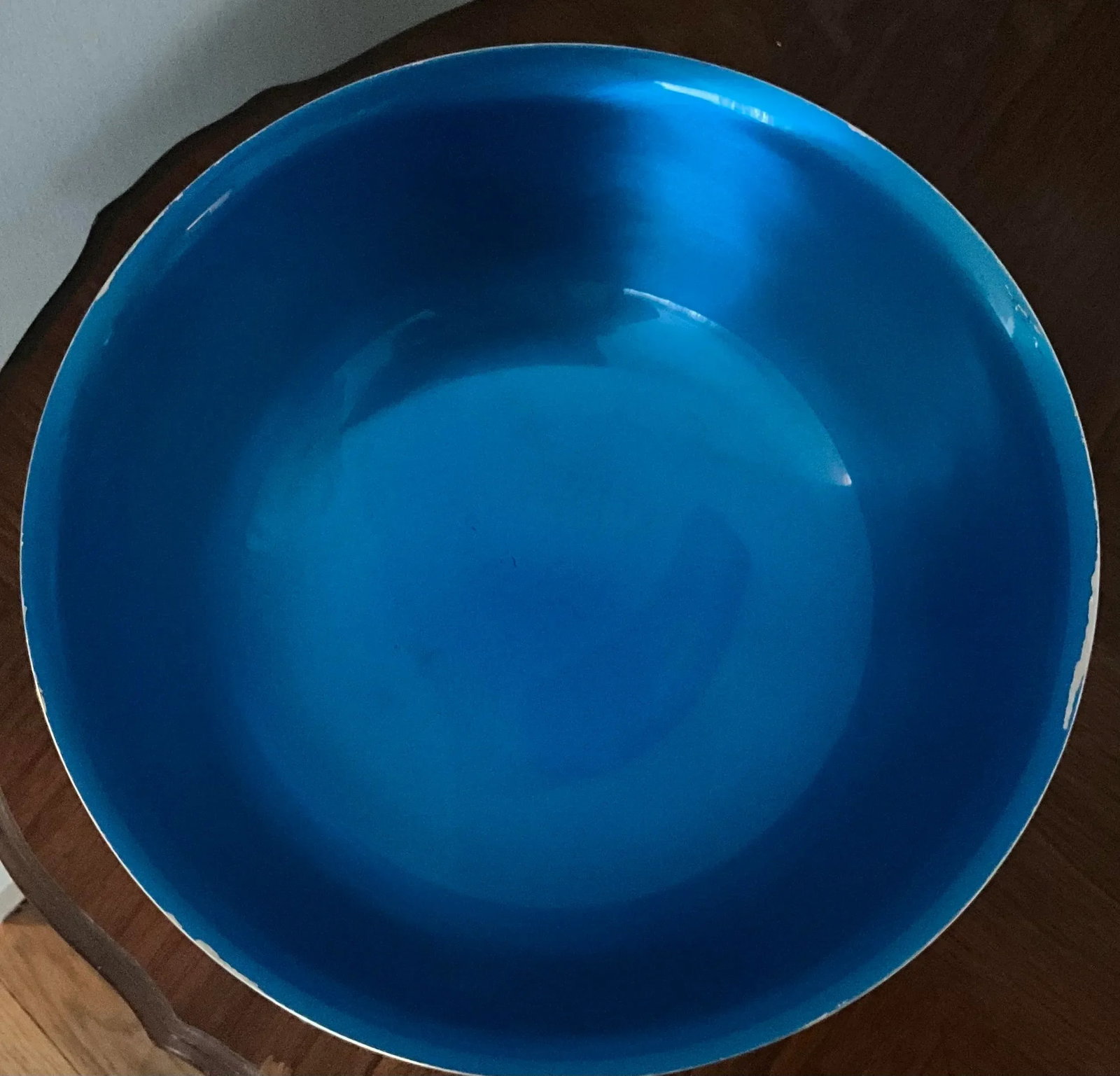 Mid 20th Century Gorham Silver Ep Paul Revere Bowl With Enamel Center - 3
