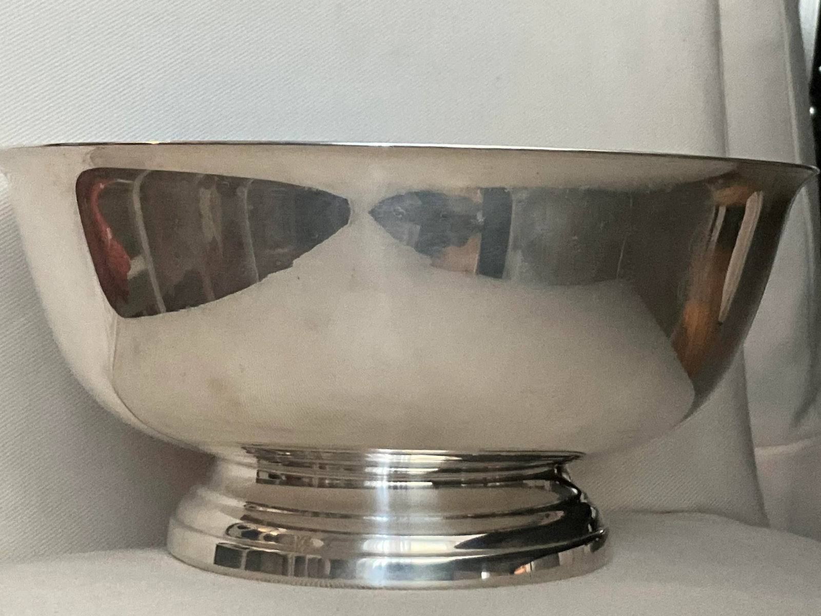Mid 20th Century Gorham Silver Ep Paul Revere Bowl With Enamel Center - 7