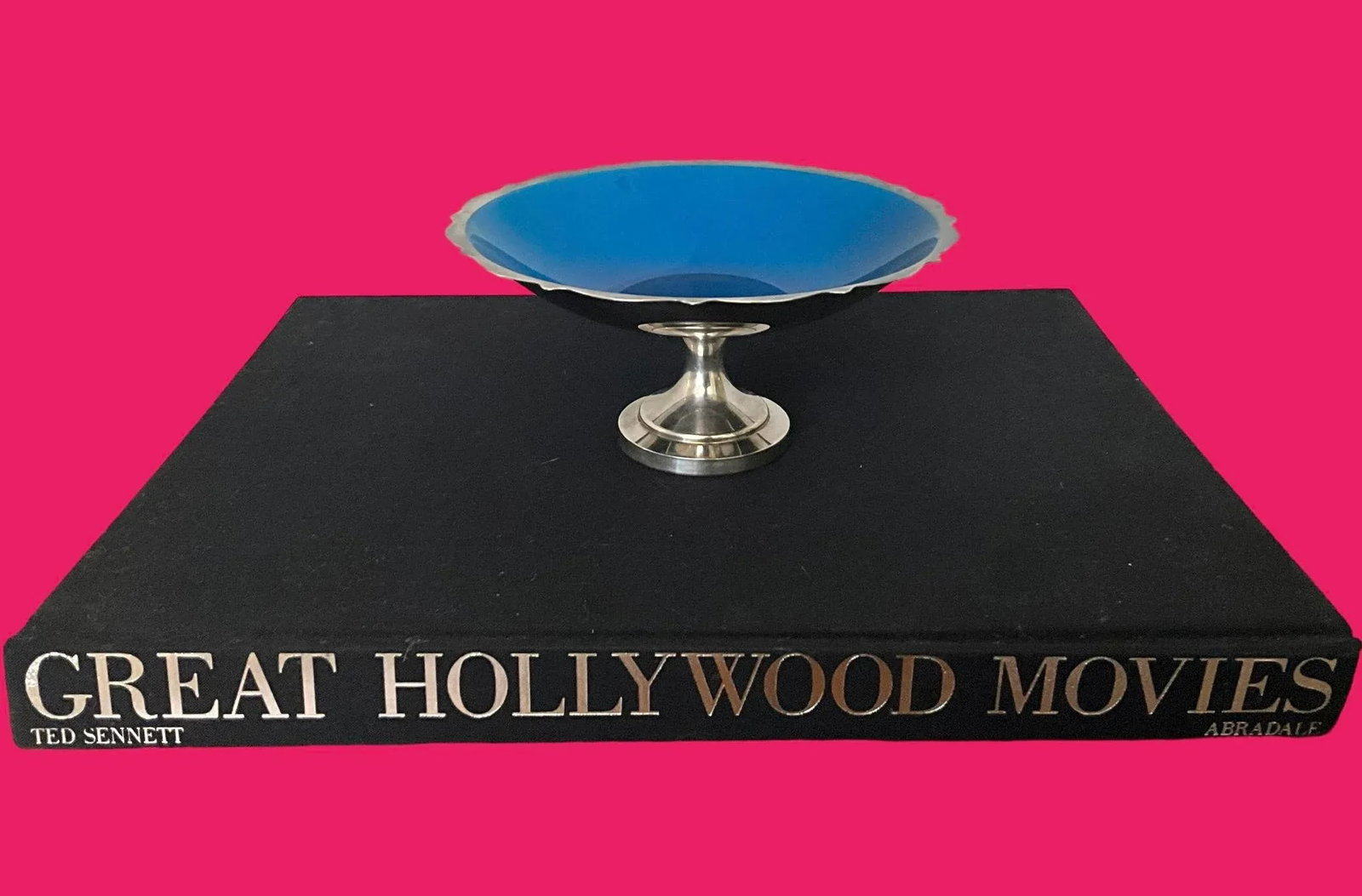 Mid 20th Century Wm a Rogers Compote Dish With Enamel Center - 3
