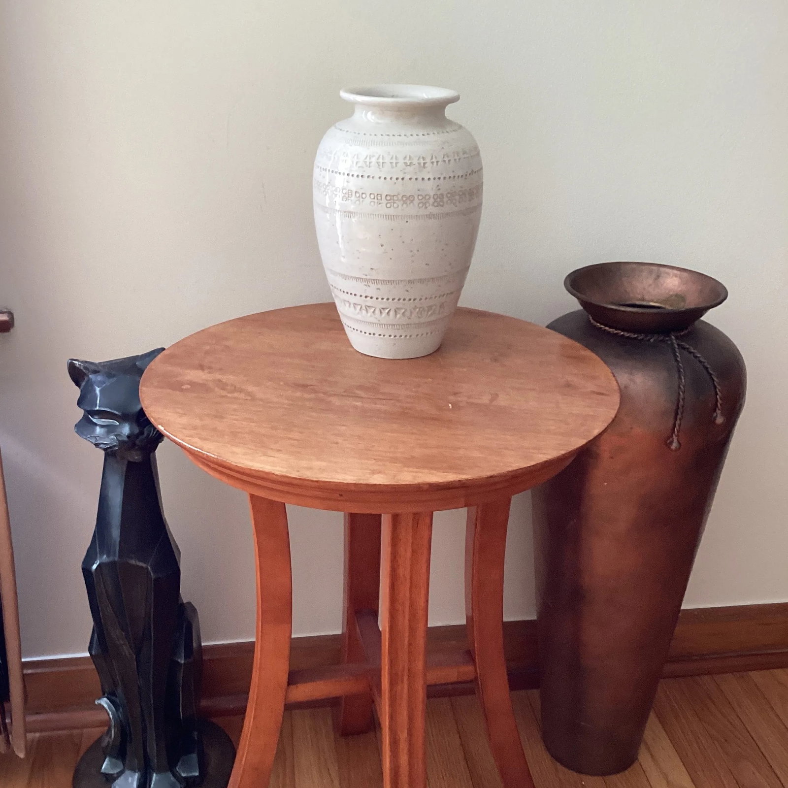 Vintage Mid Century Modern Bitossi Pottery Vase Italy - 10