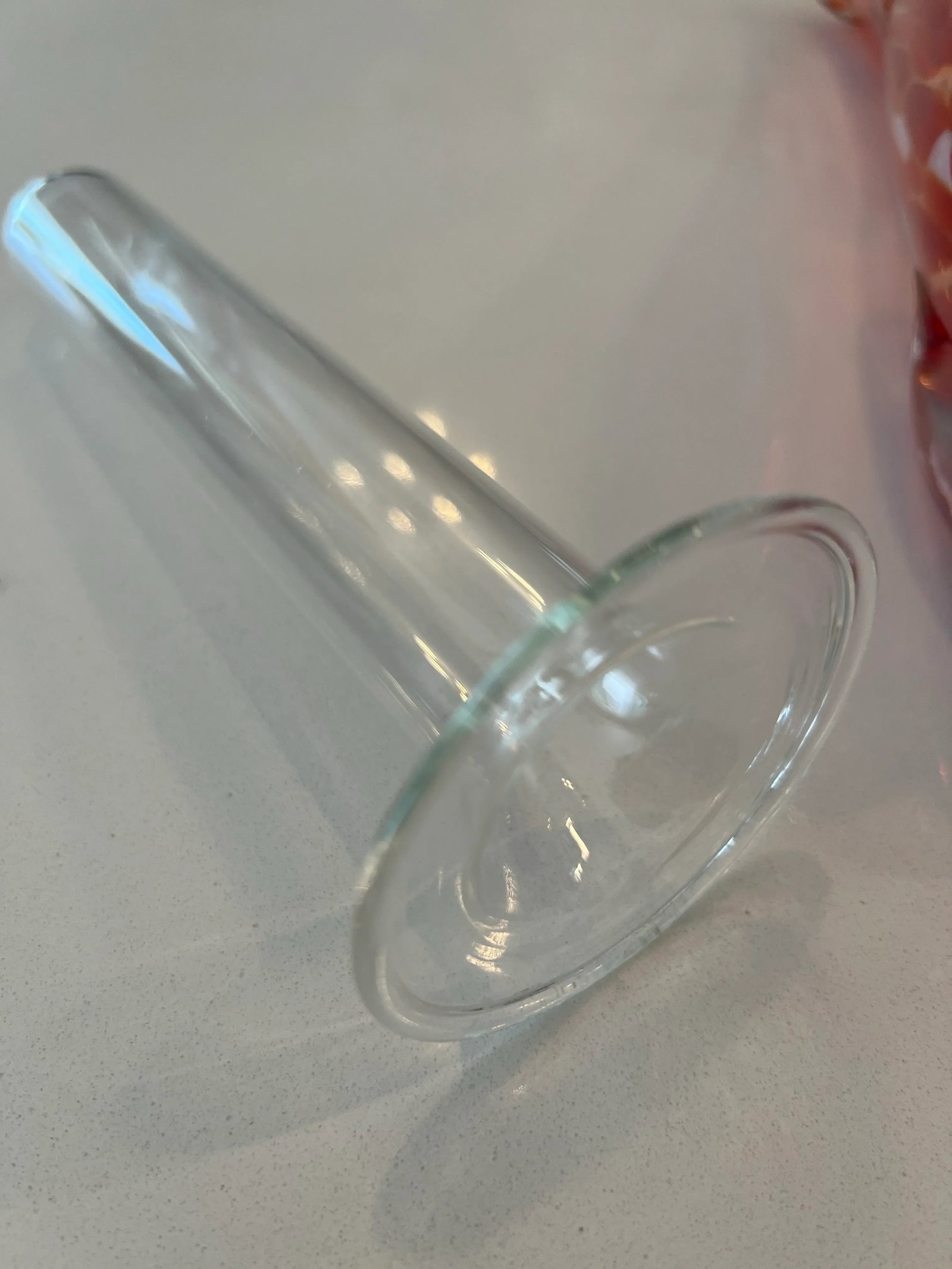 1980s Vaso in Vetro Murano Hand-Blown Glass Bud Vase - 7