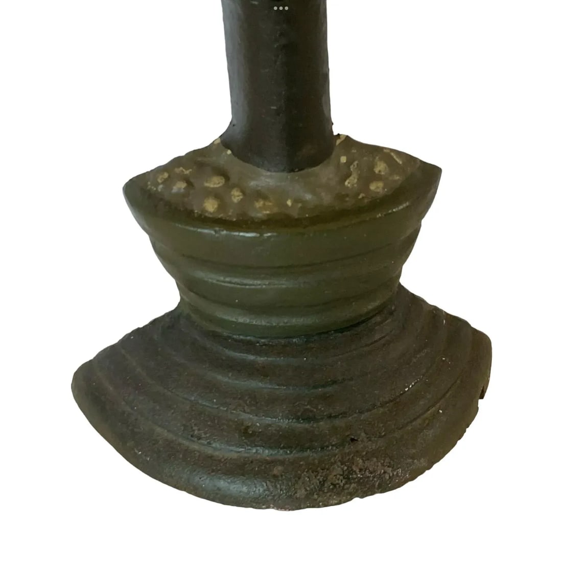 Vintage Fruit Apple Tree Painted French Cast Iron Doorstop - 4
