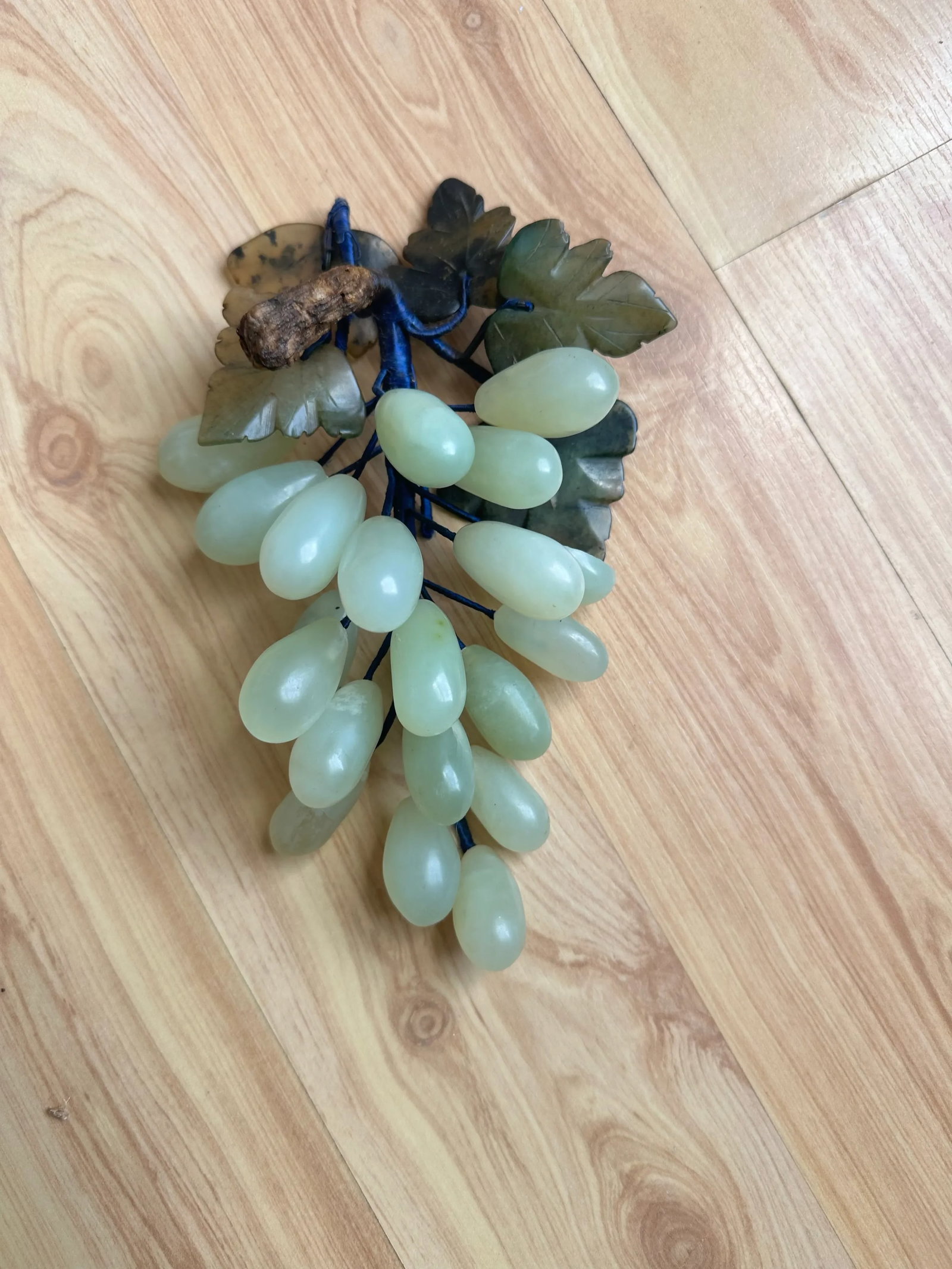 Mid-Century Jade Grape Cluster - 2