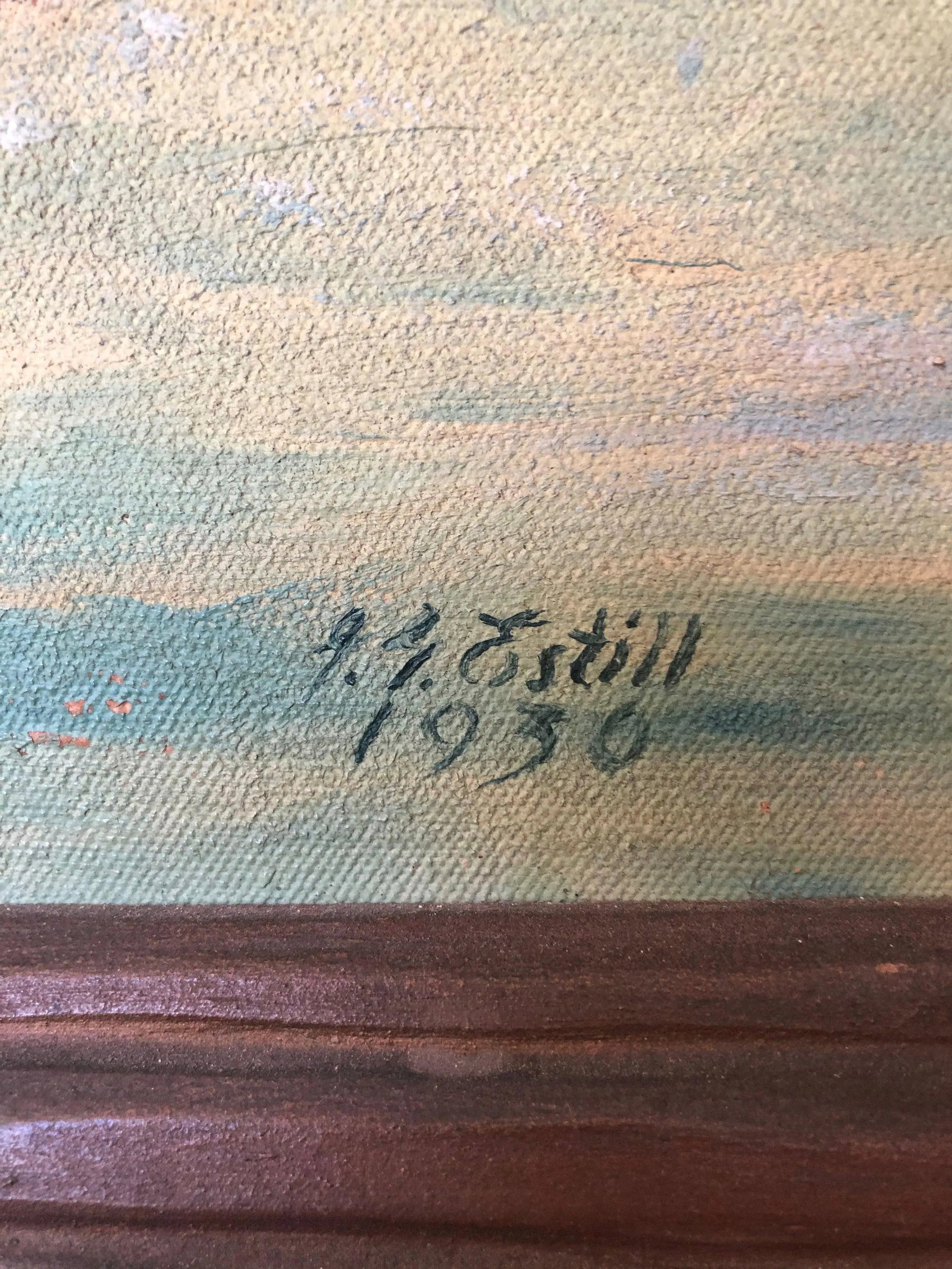 Art Deco Sailing Painting - 11