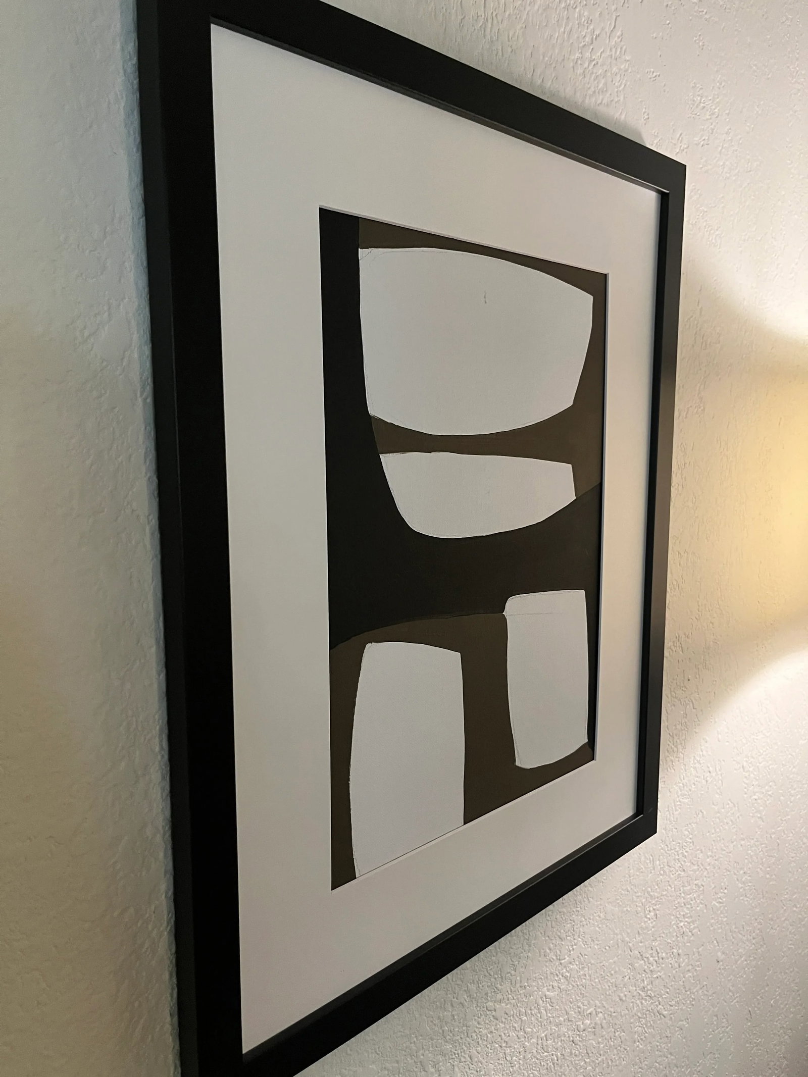 Monochromatic Composition I-IV, Framed Set of Four Paintings - 5