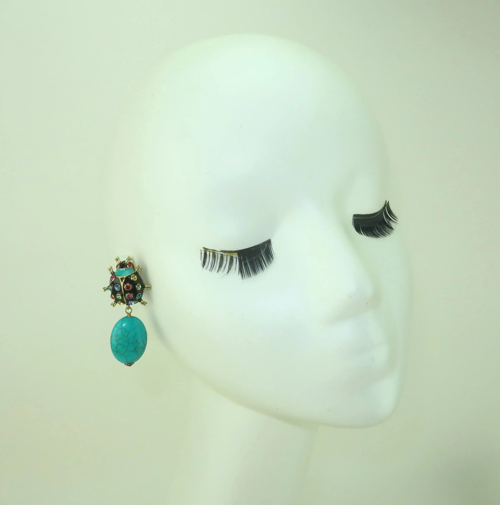 Heidi Daus "˜Critter Couture' Ladybug Dangle Earrings - 2 Pieces - 2