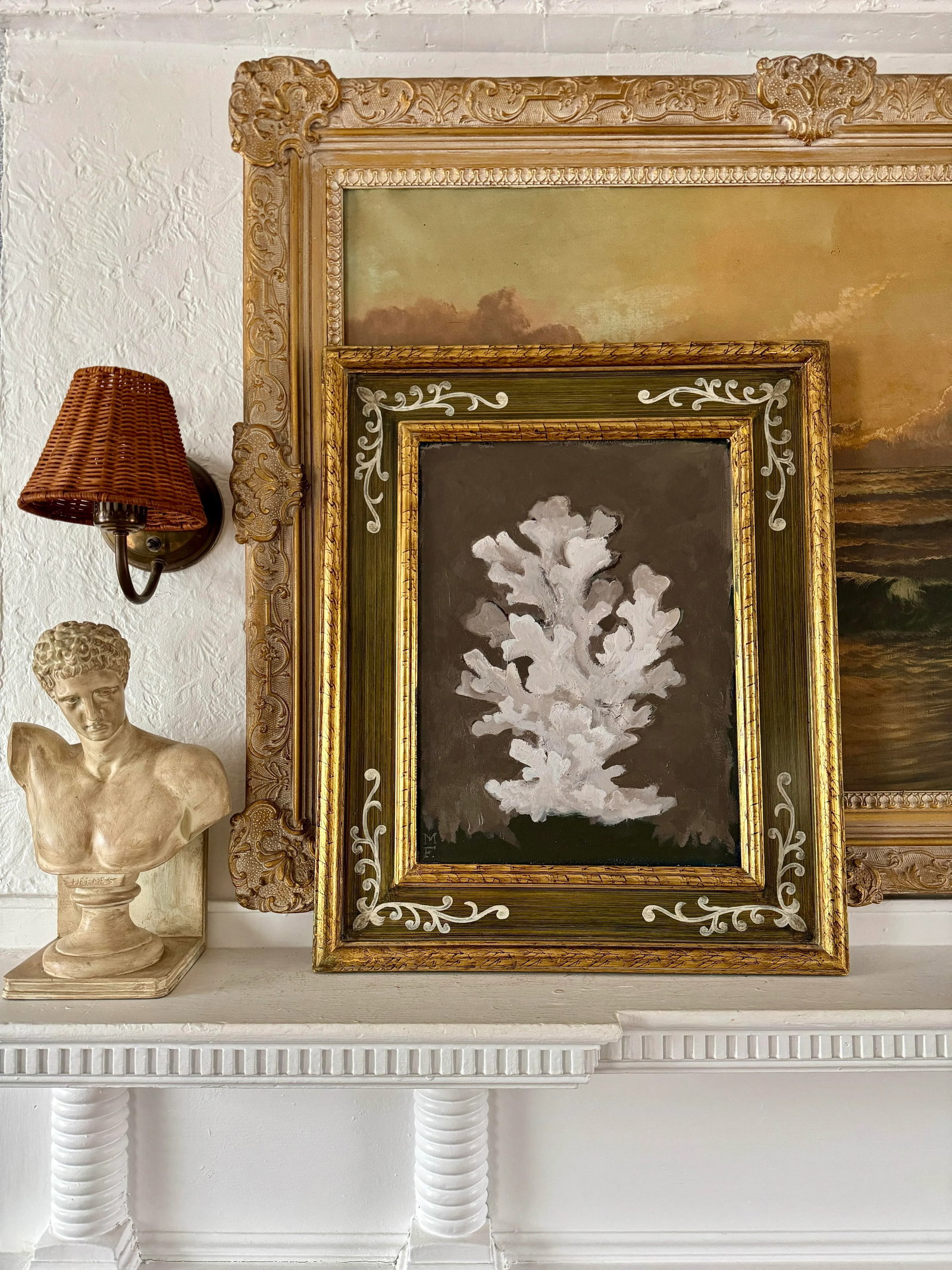 ˜West' - Original Coral Study by Memo Faraj - 2