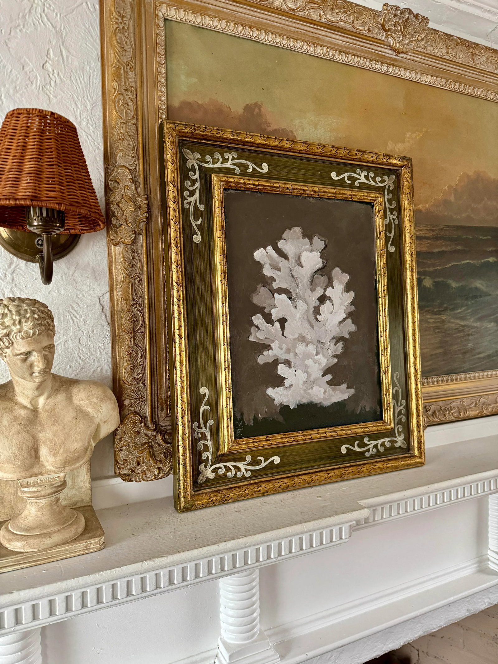 ˜West' - Original Coral Study by Memo Faraj - 4