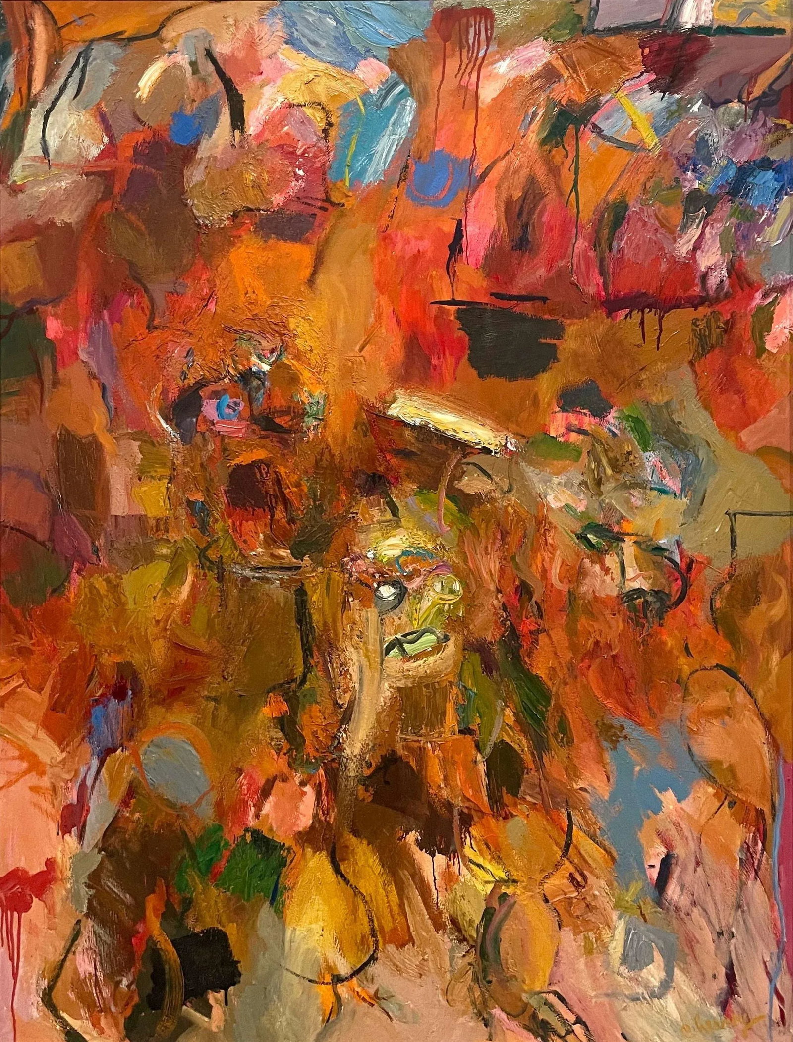 1960s Abstraction by Artist Lee Chesney - 2