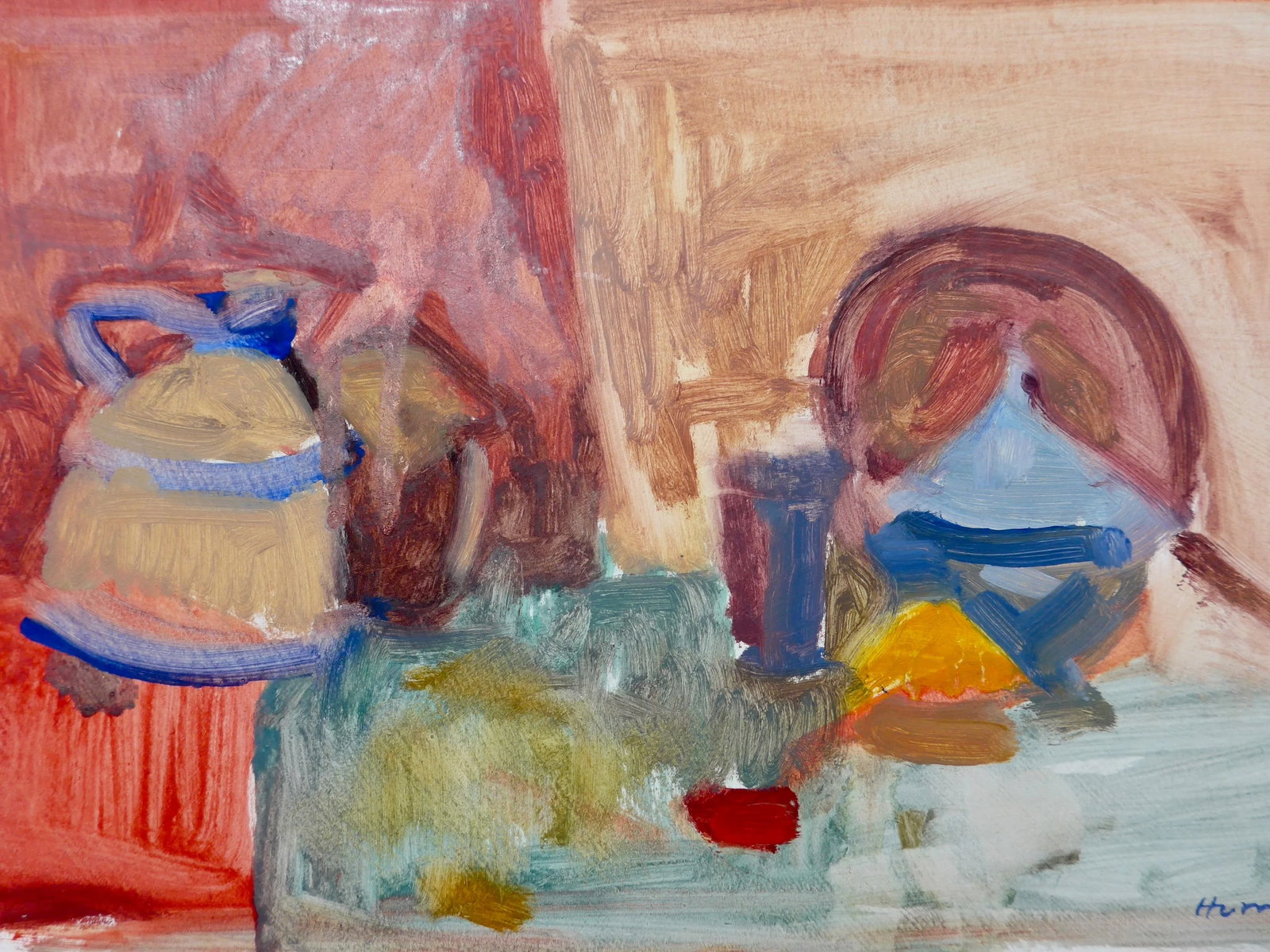 Home in the Kitchen Contemporary Paper Painting - 5