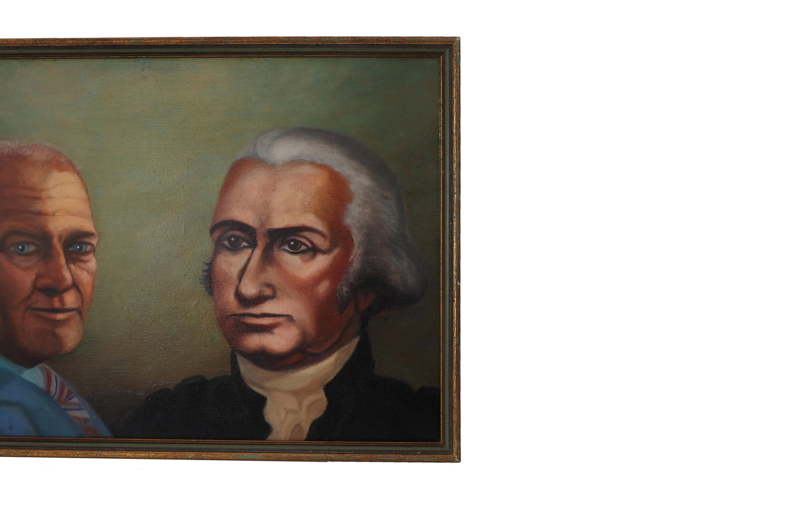 Presidents Day Painting of George Washington and Gerald Ford Original Artwork - 5