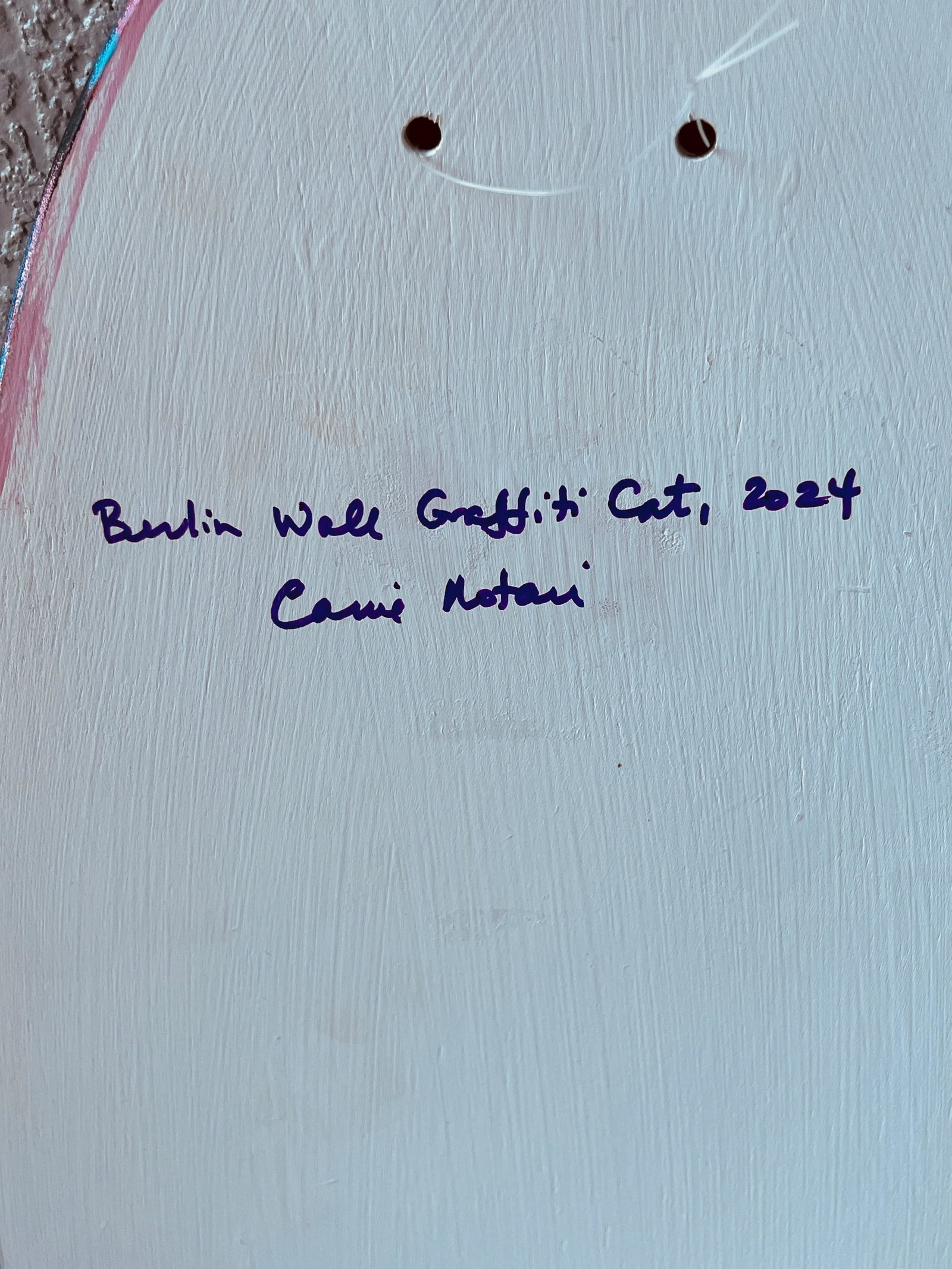 Skateboard Art Collage One of a Kind Signed Artwork Berlin Wall Graffiti - 7