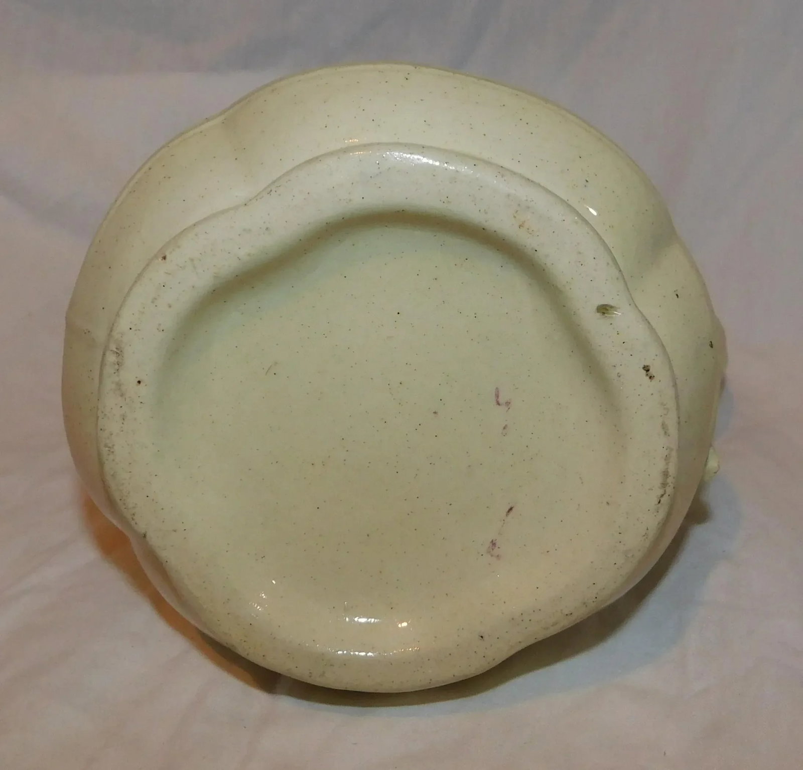 1920s Majolica Strawberry Pitcher - 7